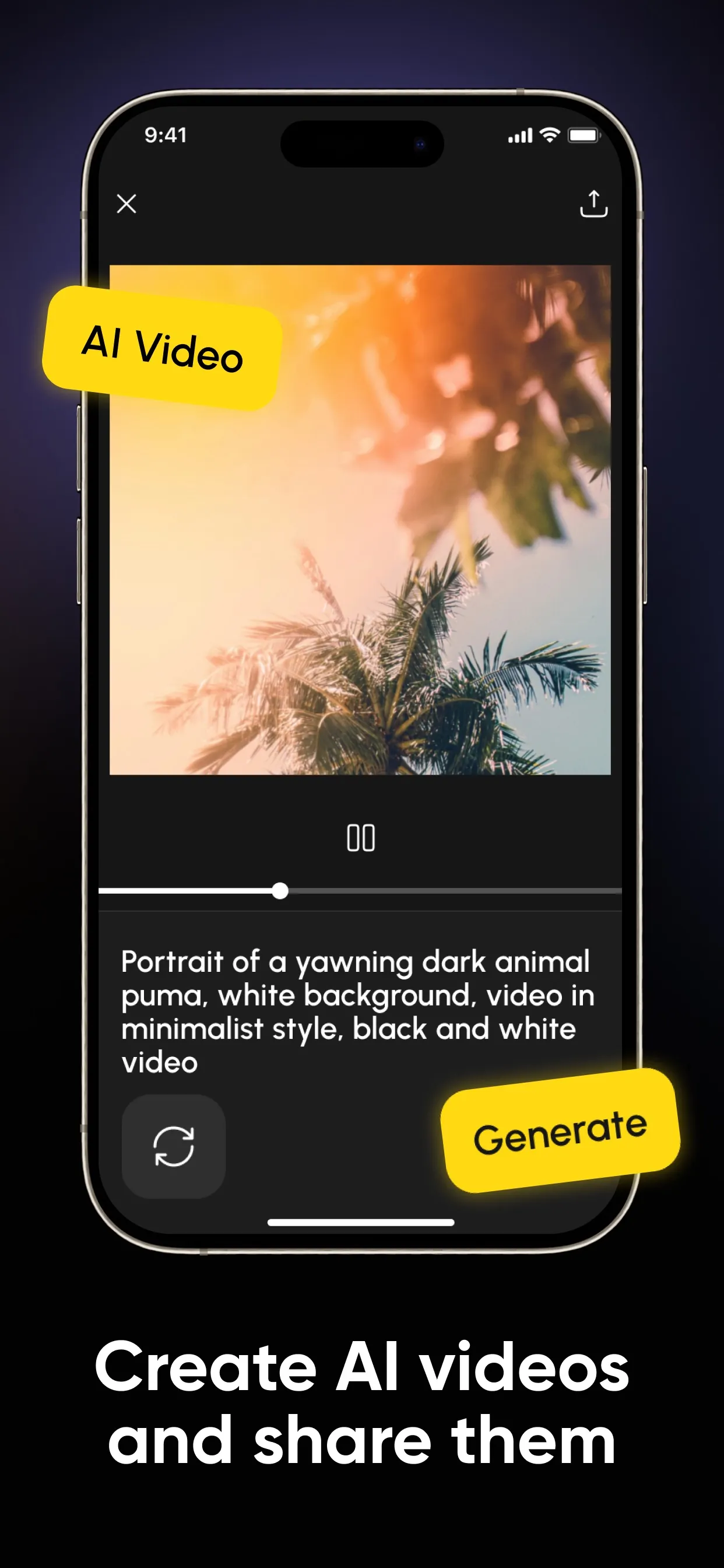 AI Video Editor - Easy Maker iphone screenshot 2