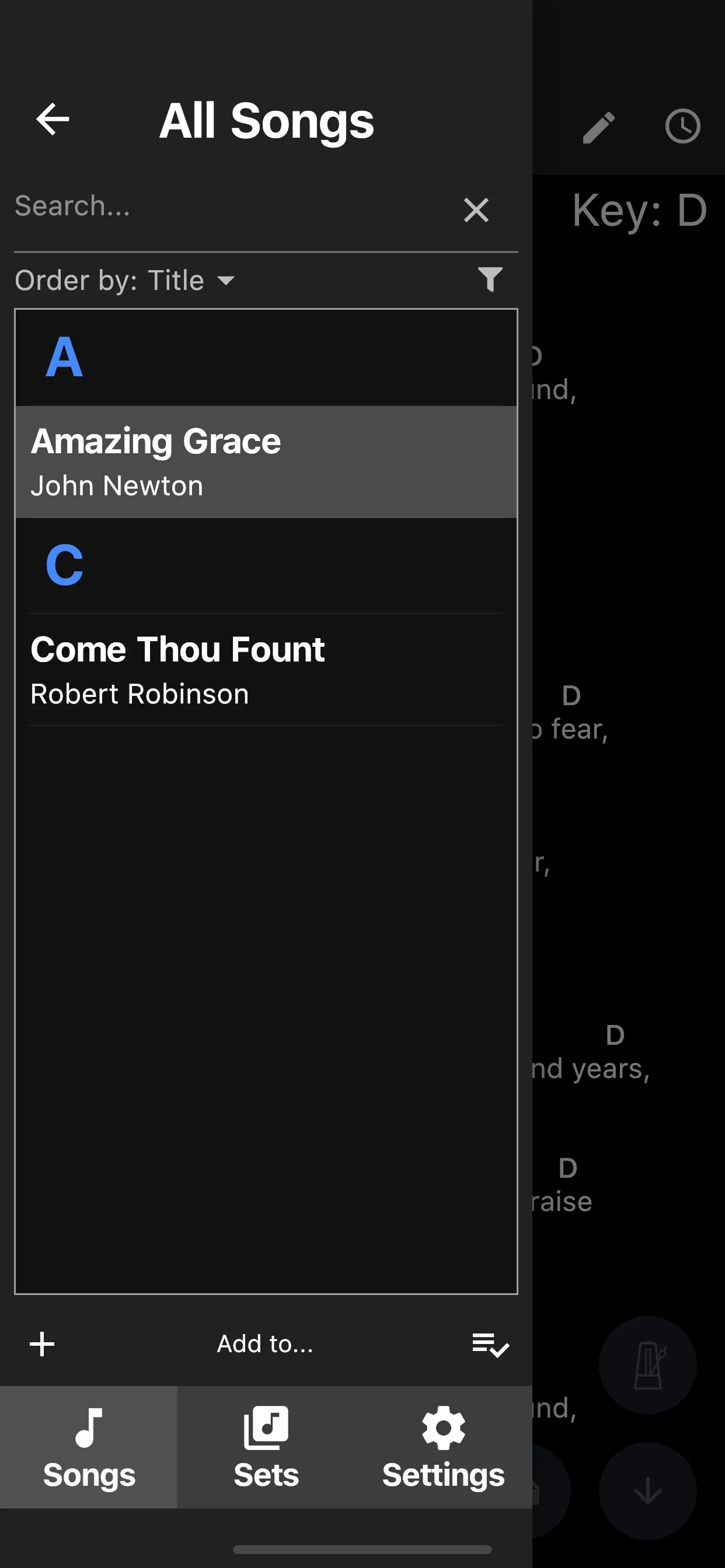 SongbookPro - Digital Songbook iphone screenshot 4