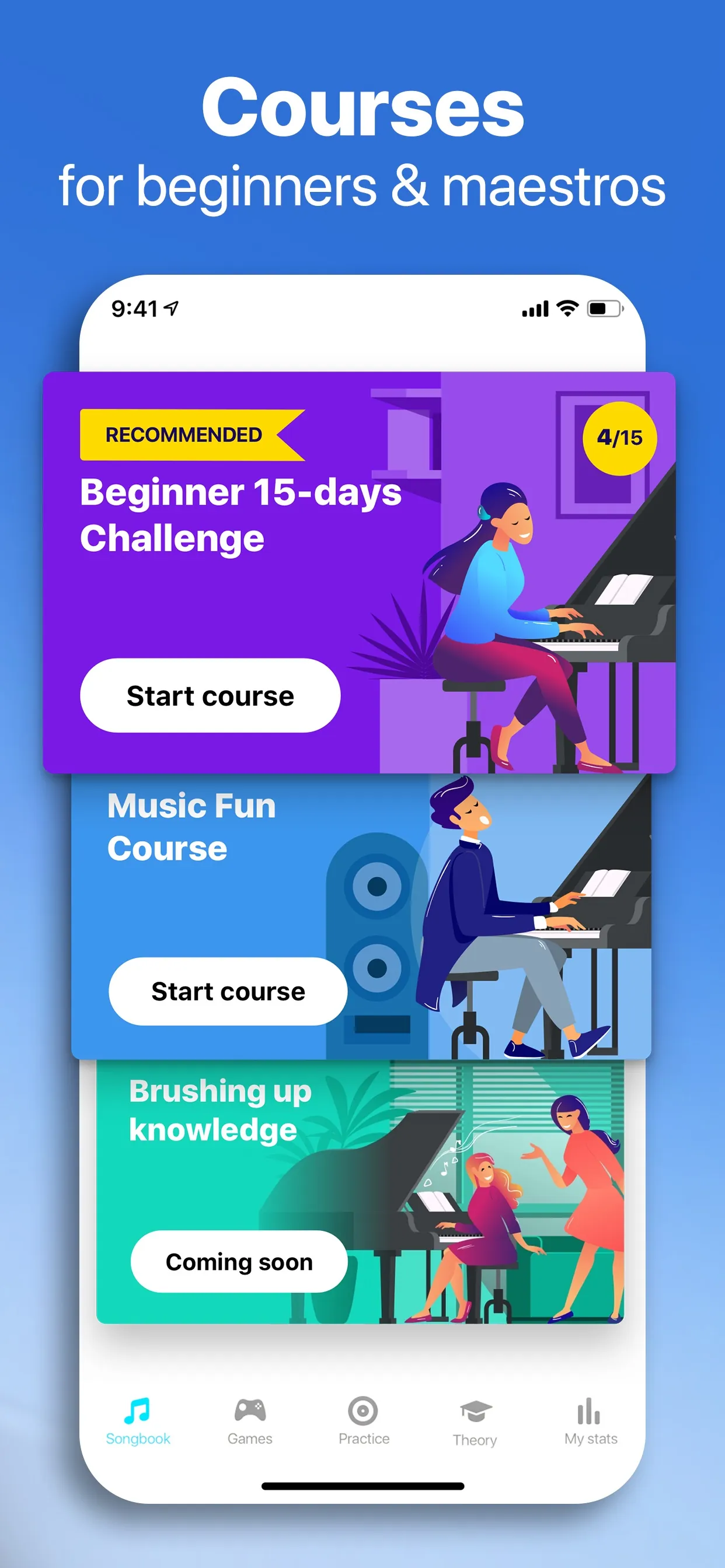 Hello Piano: Learn Pro Lessons iphone screenshot 4