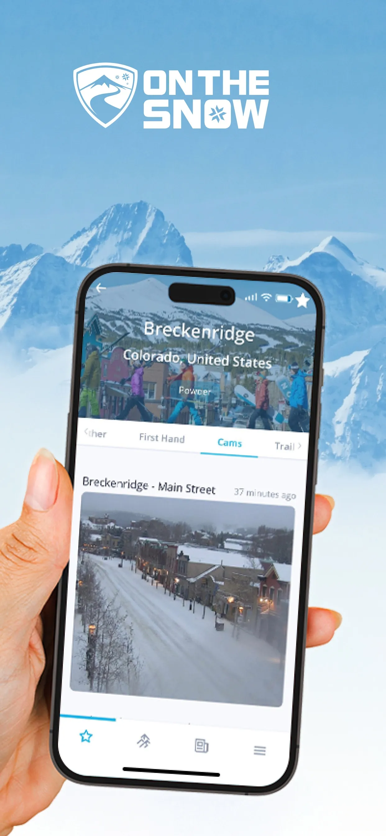 OnTheSnow Ski & Snow Report iphone screenshot 1
