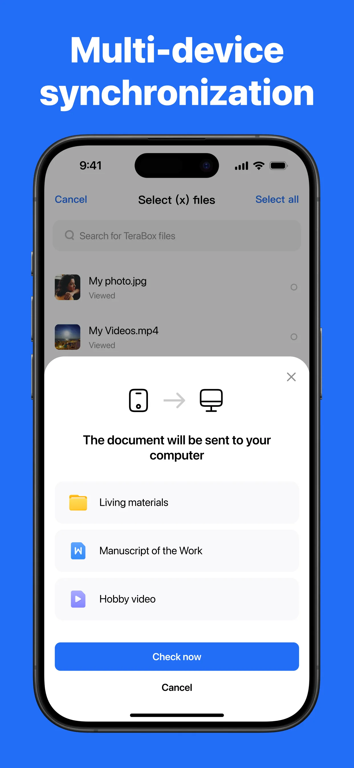 TeraBox: 1TB Cloud & AI Space iphone screenshot 6