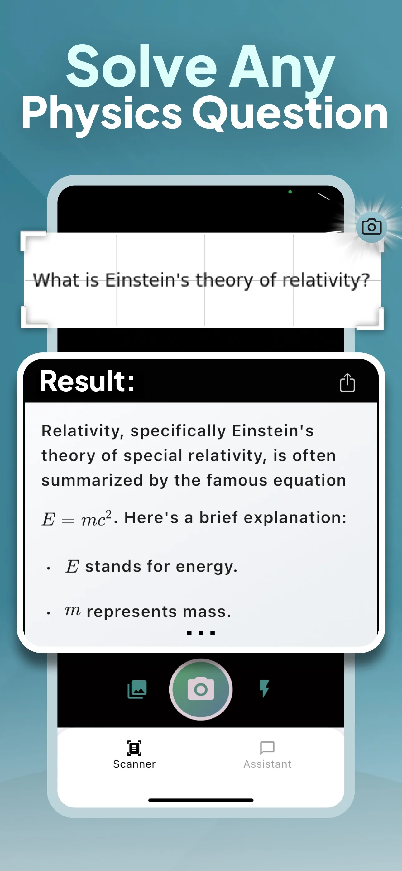 Physics Solver AI iphone screenshot 2