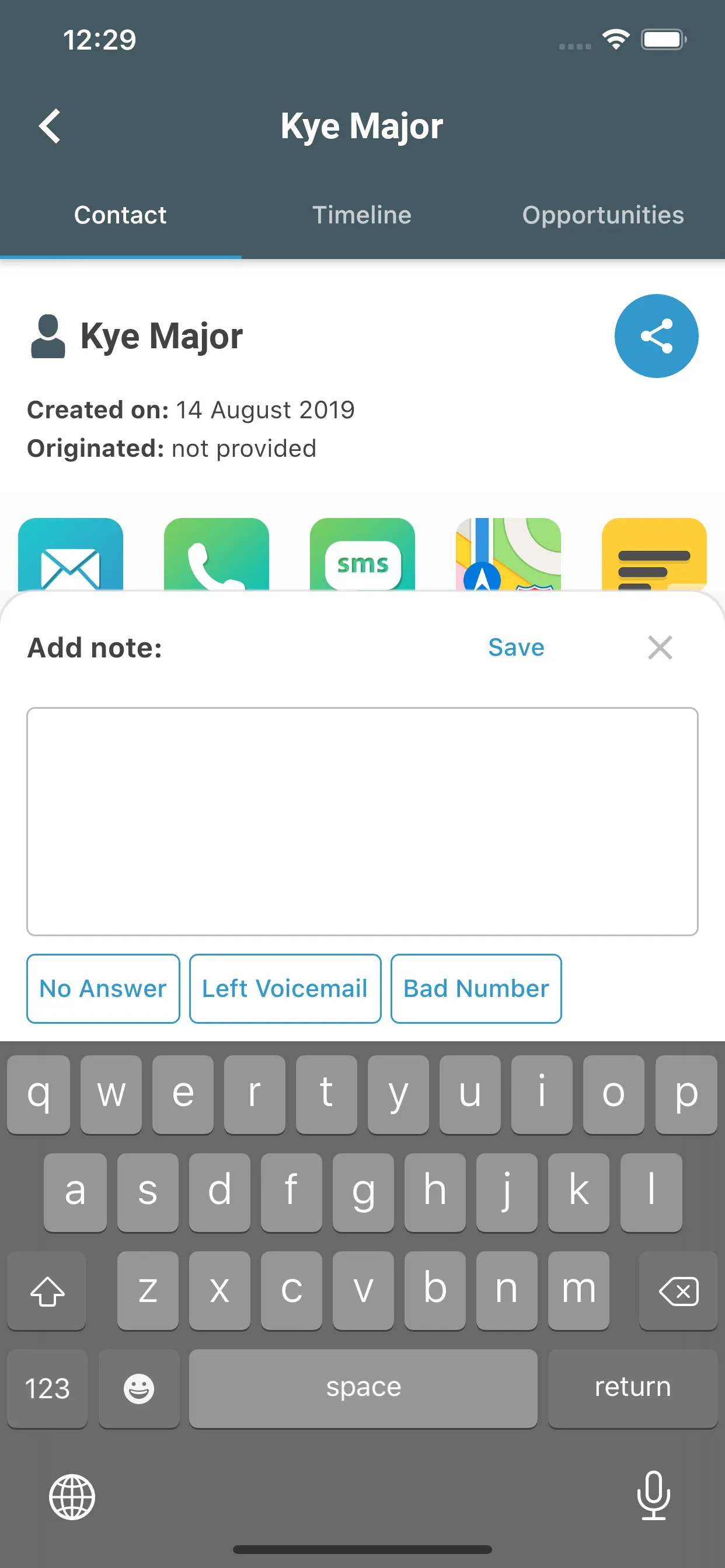CRM Mobile by SeoSamba iphone screenshot 7