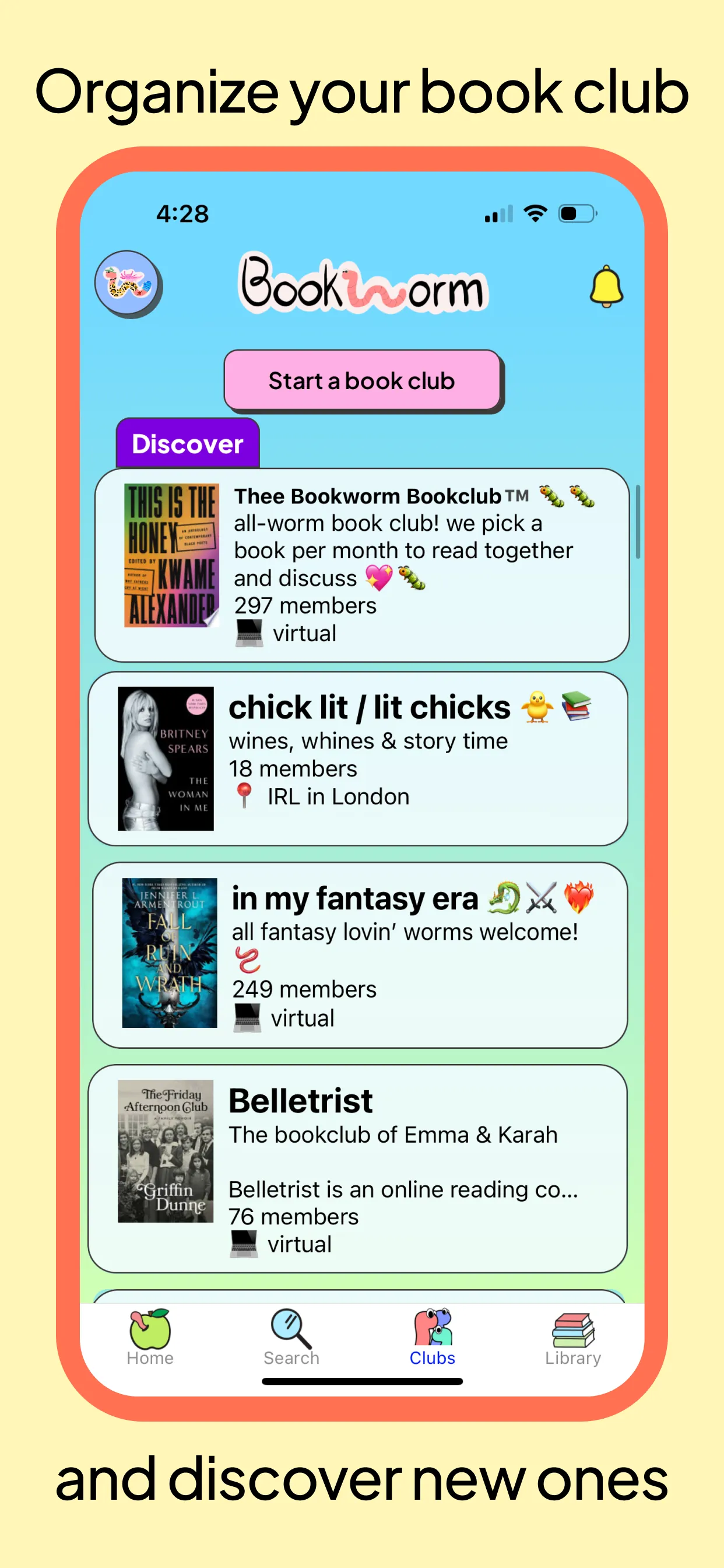 Bookworm Reads iphone screenshot 8