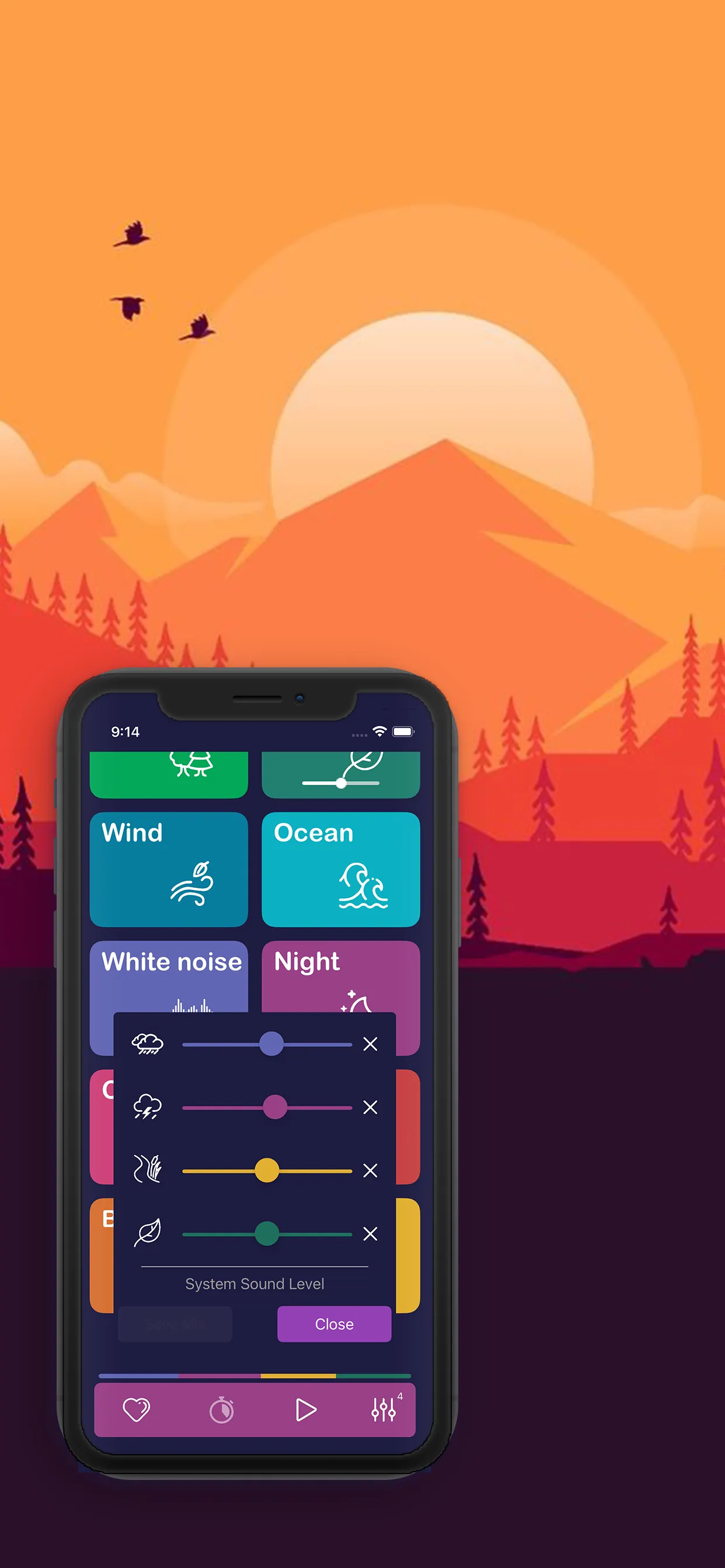 Sleep Sounds .. iphone screenshot 8