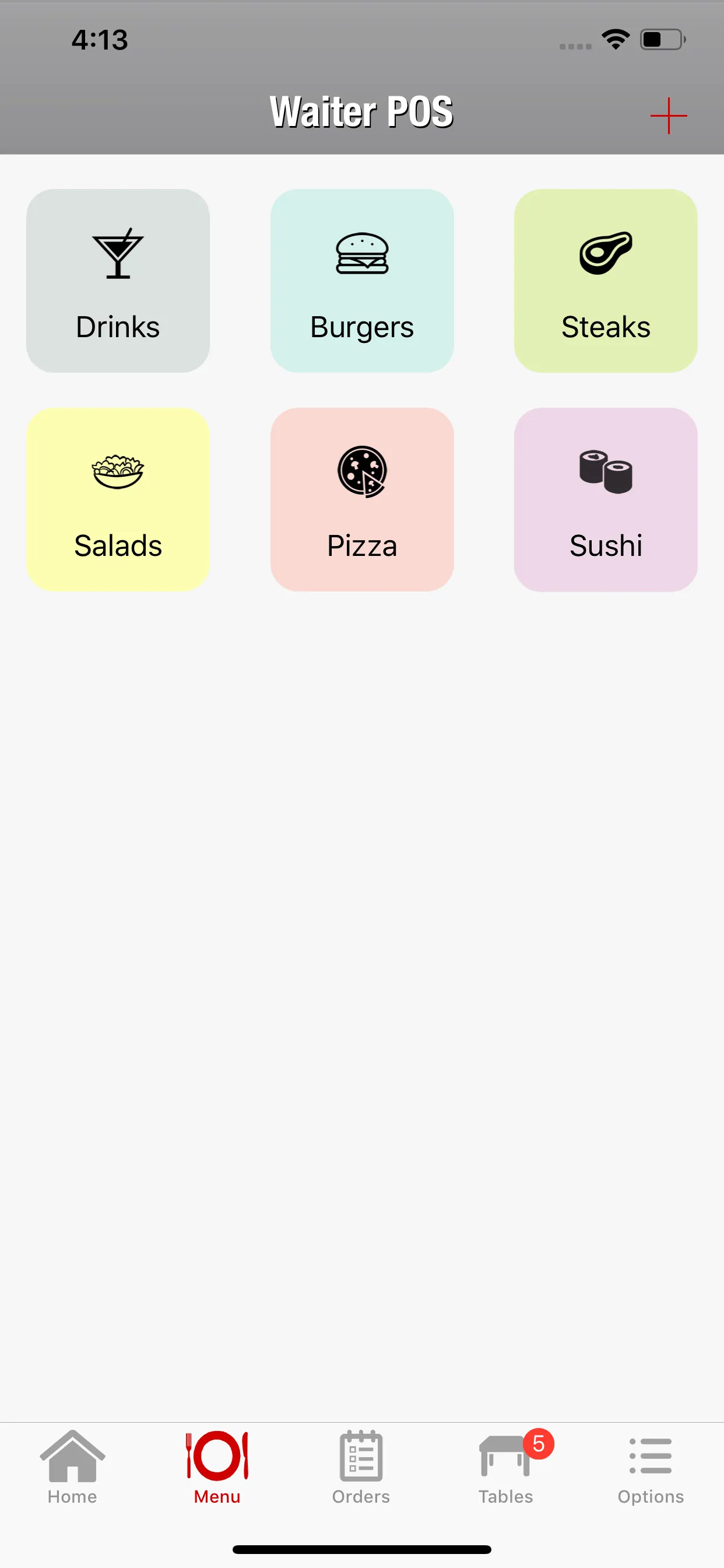 Waiter POS Restaurant System iphone screenshot 4