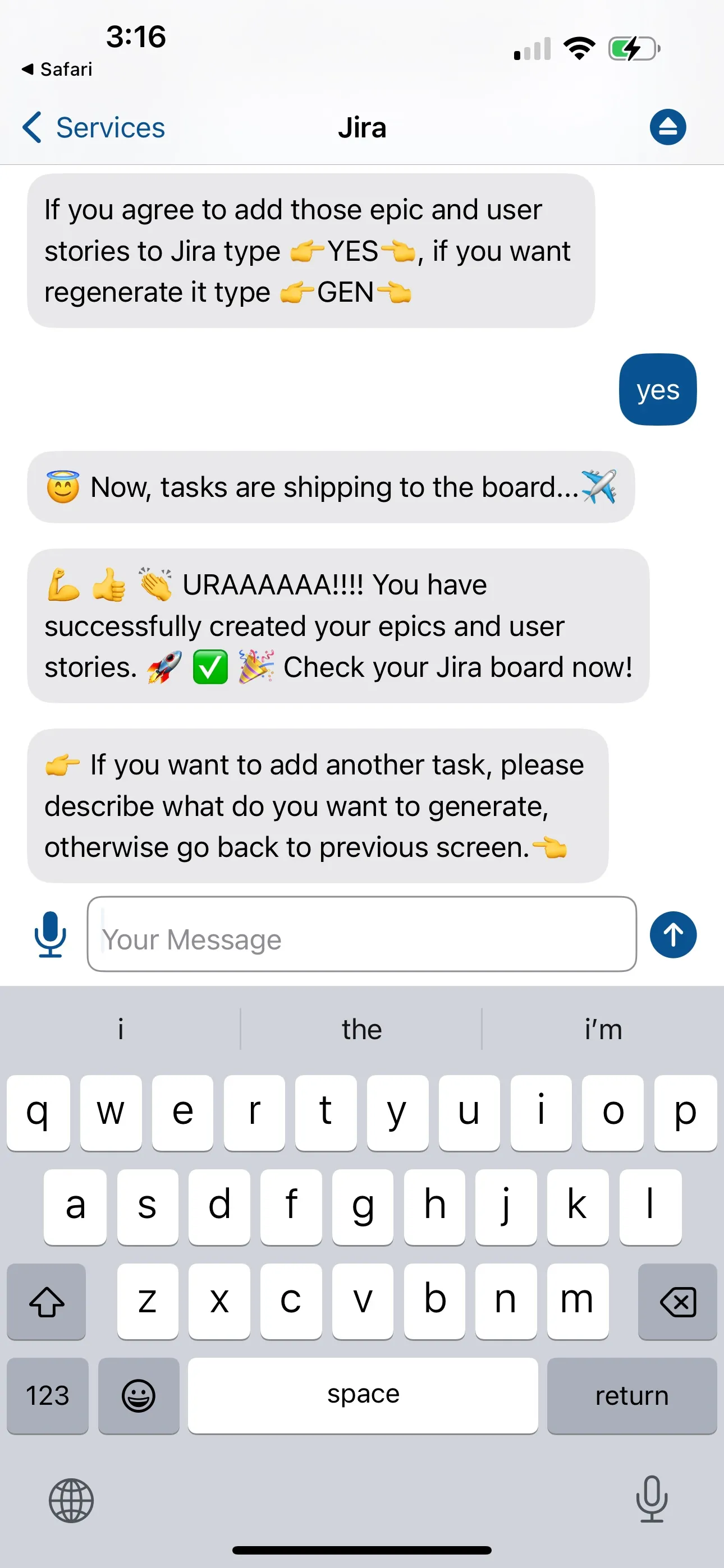 RapidTask AI powered task GPT iphone screenshot 8