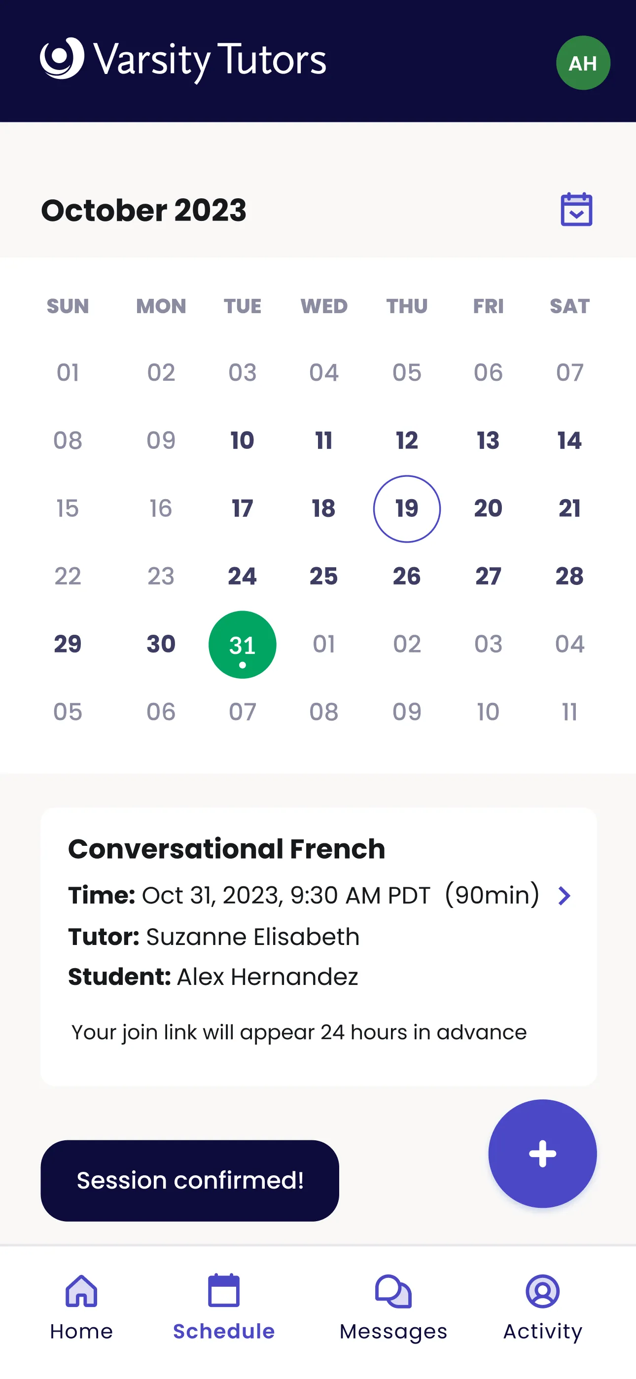 Varsity Tutors Live Tutoring iphone screenshot 3