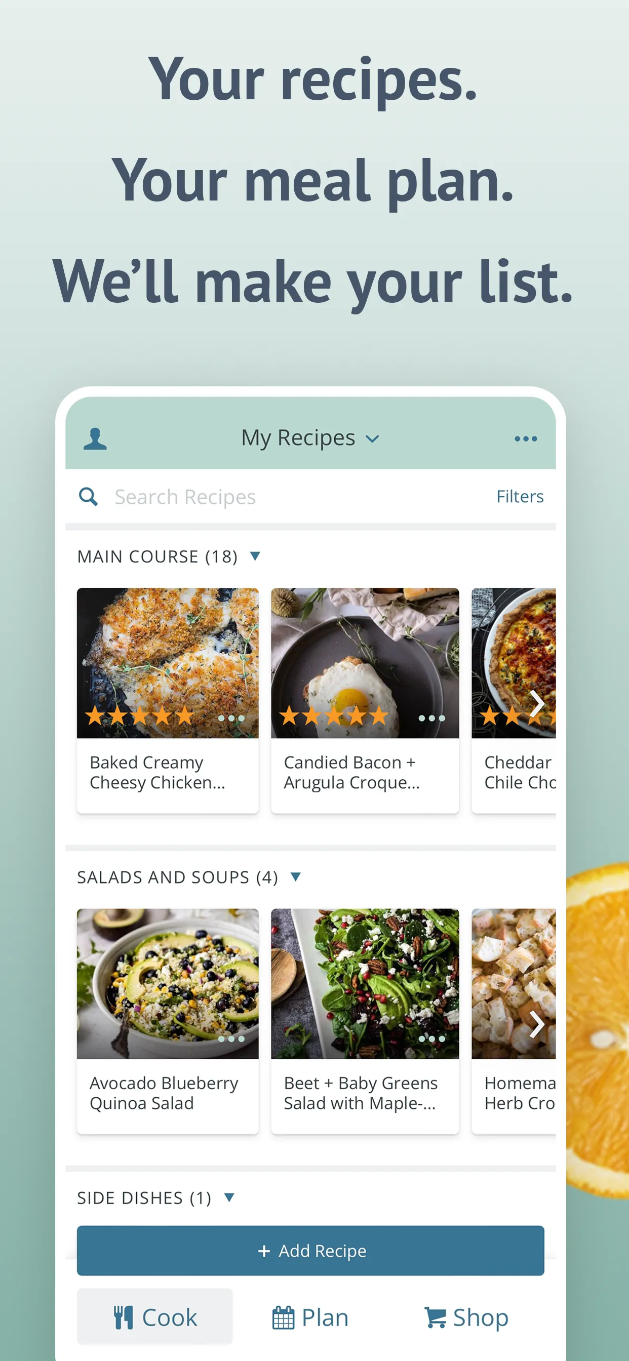 Plan to Eat iphone screenshot 1