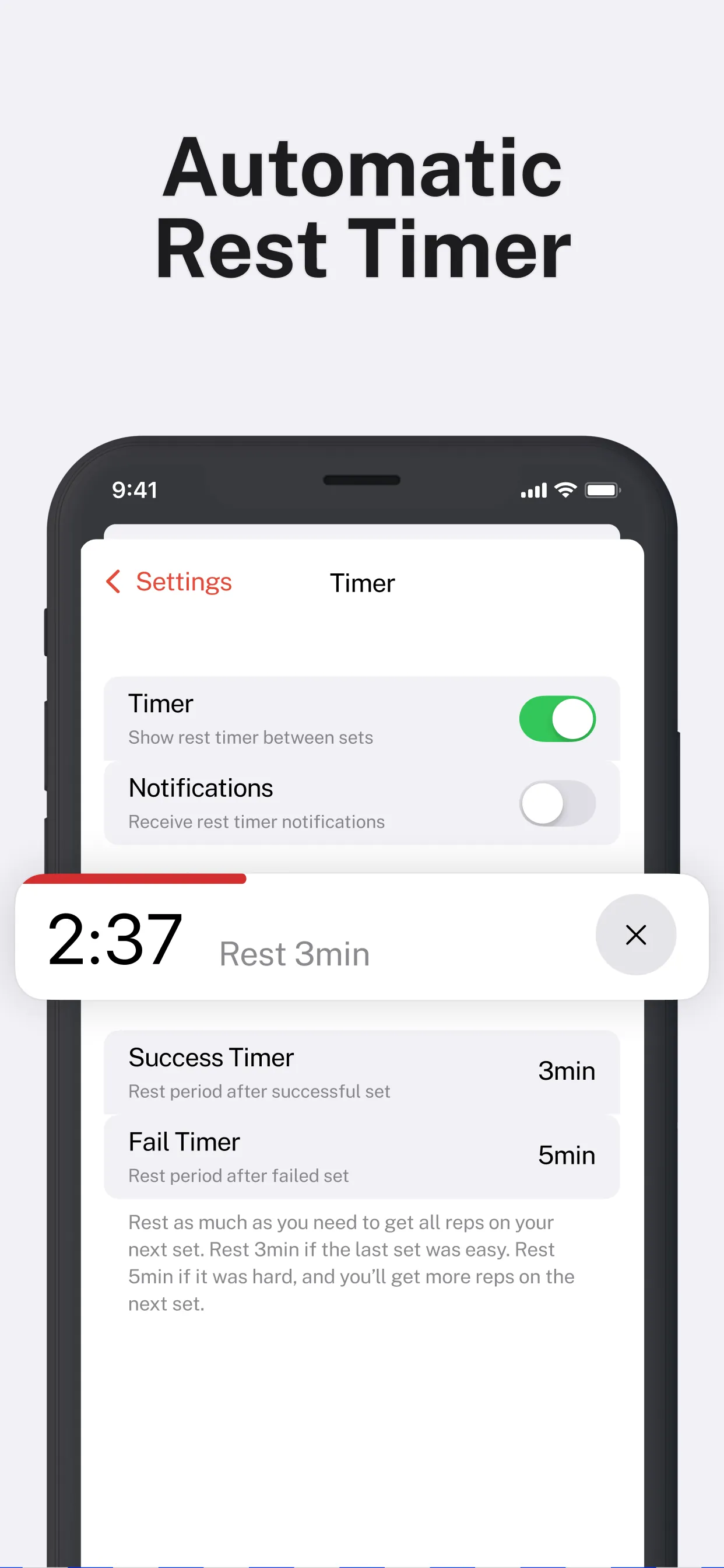 StrongLifts Weight Lifting Log iphone screenshot 5