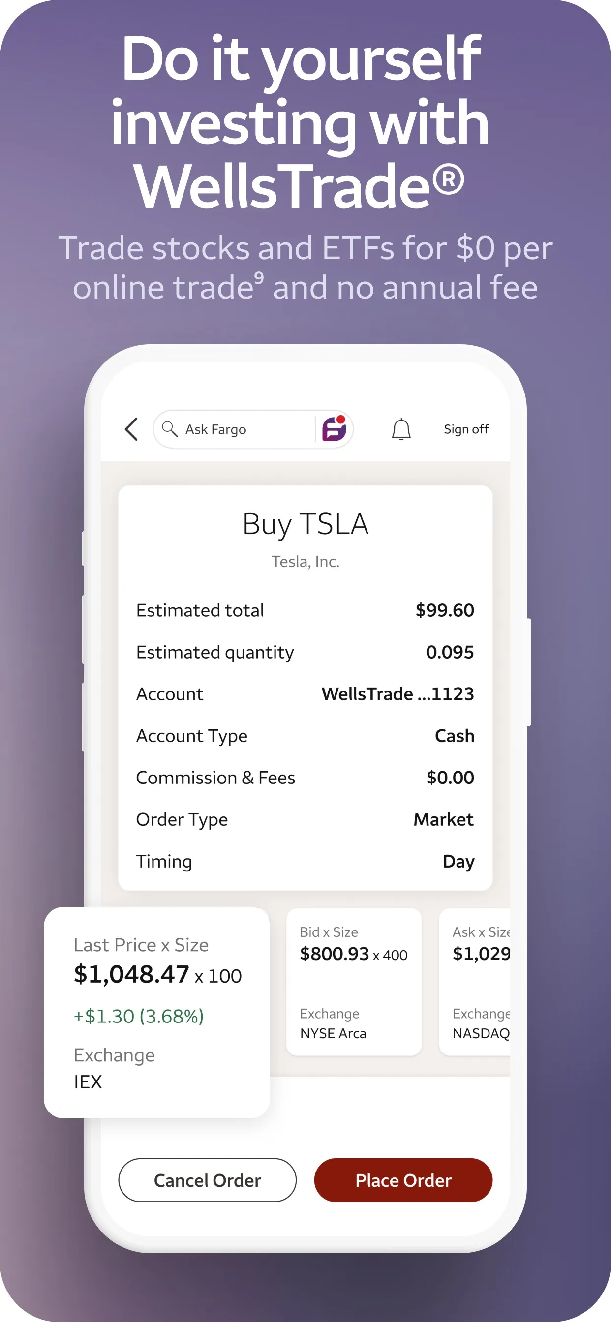 Wells Fargo Mobile® iphone screenshot 9