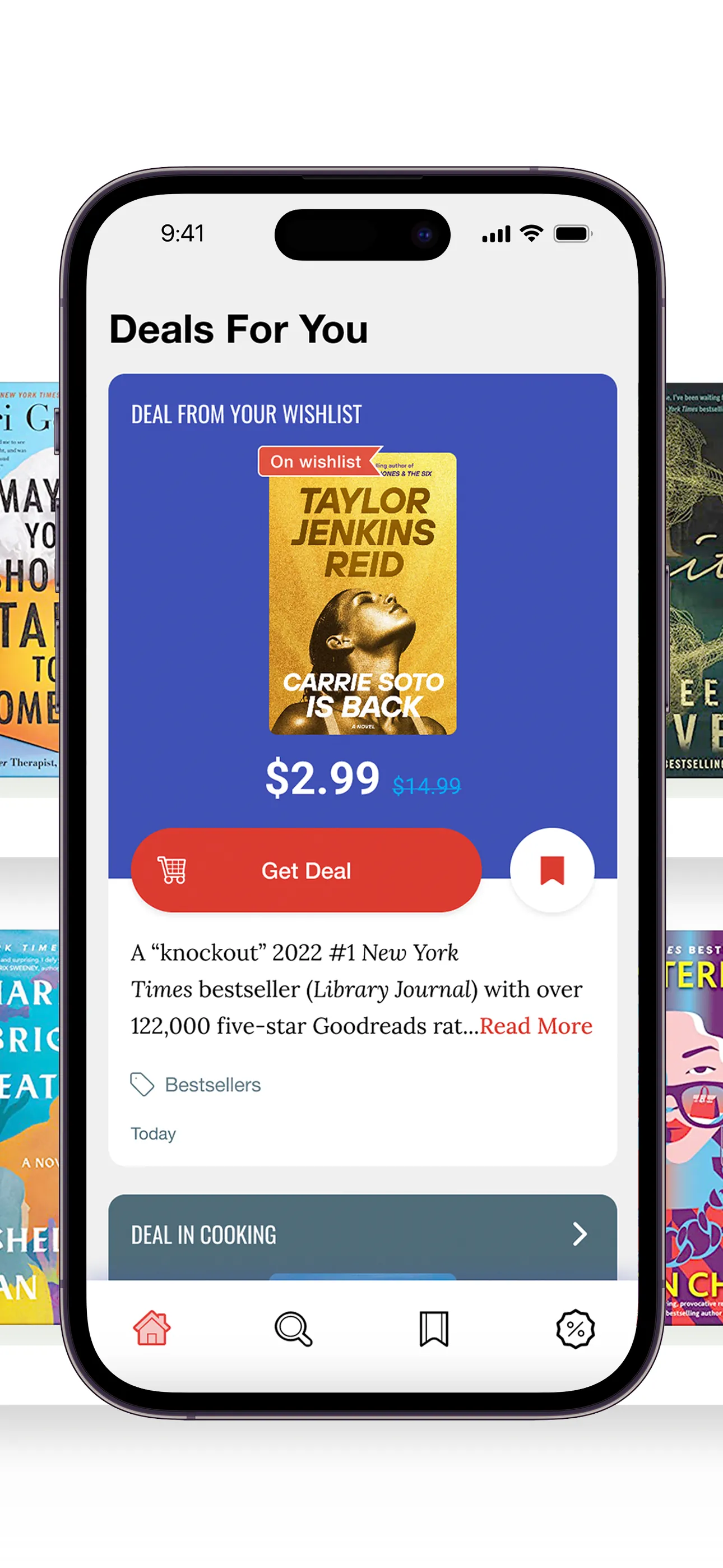 BookBub iphone screenshot 2