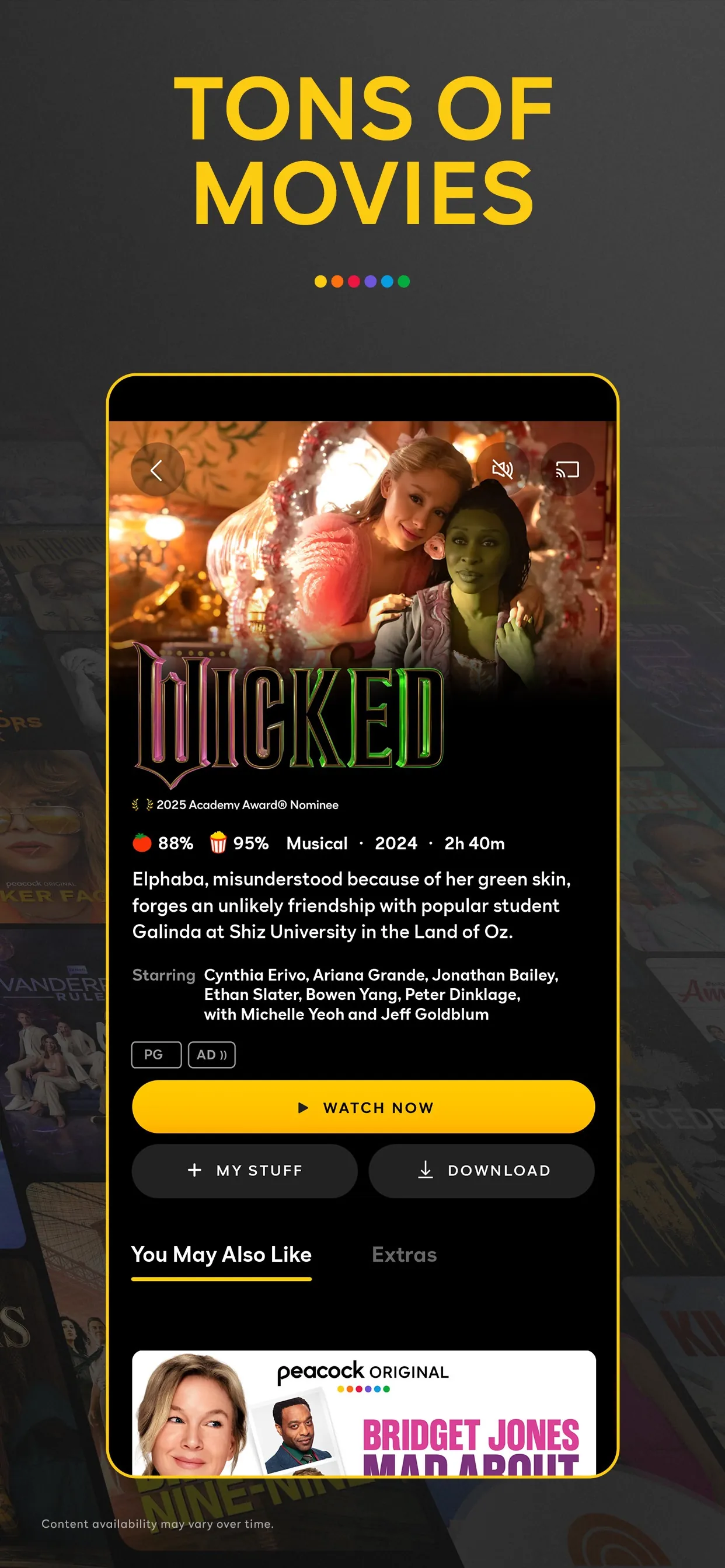 Peacock TV: Stream TV & Movies iphone screenshot 3