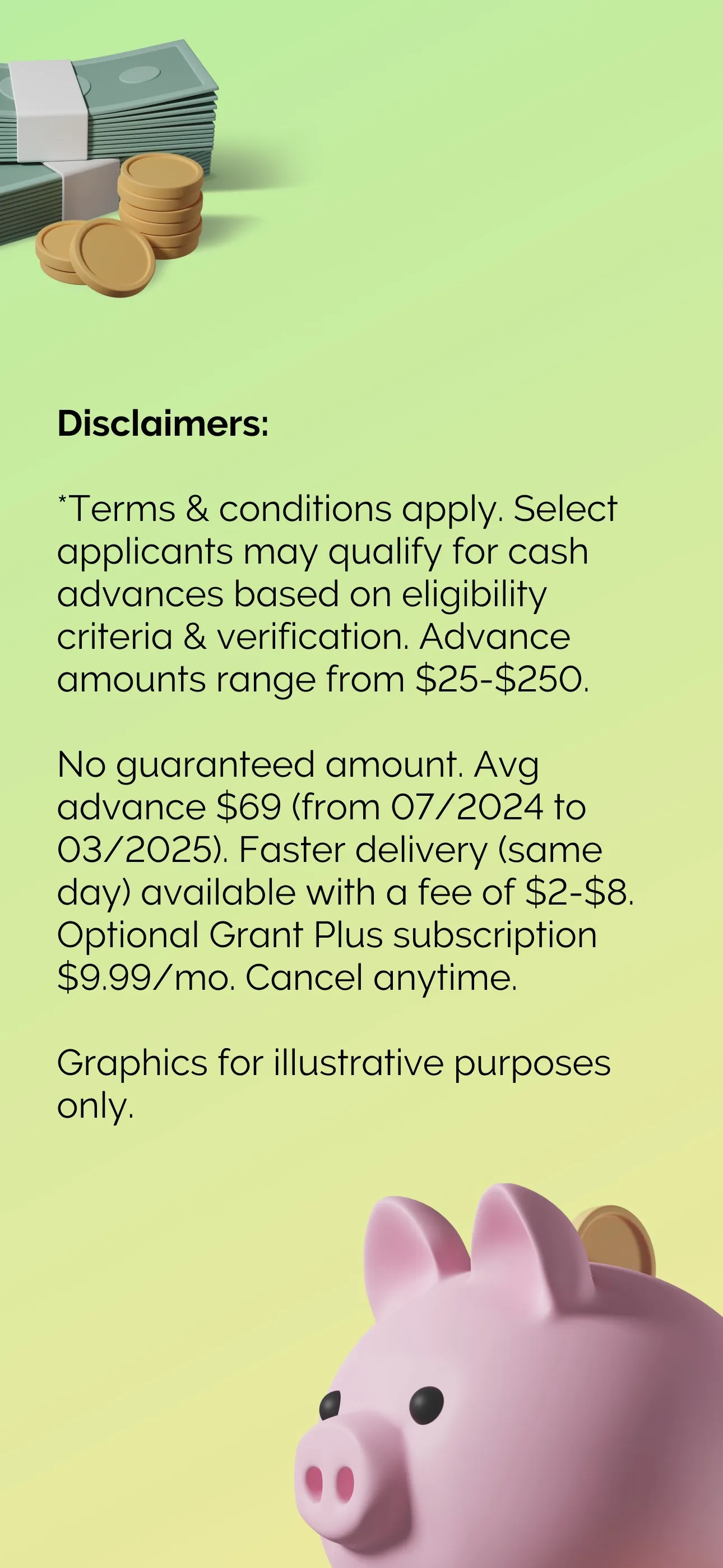 Grant: Cash Advance iphone screenshot 6