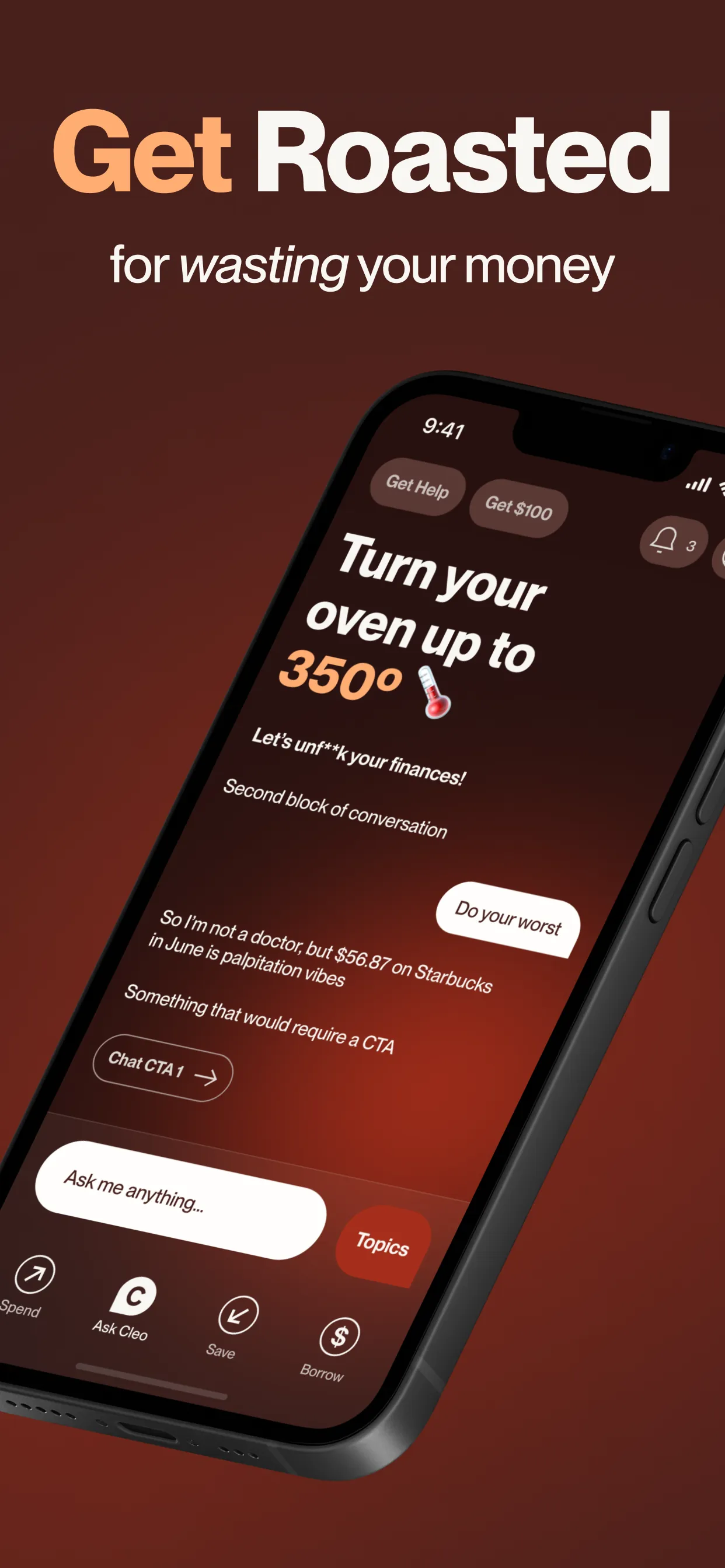 Cleo AI: Smart Money Manager iphone screenshot 7