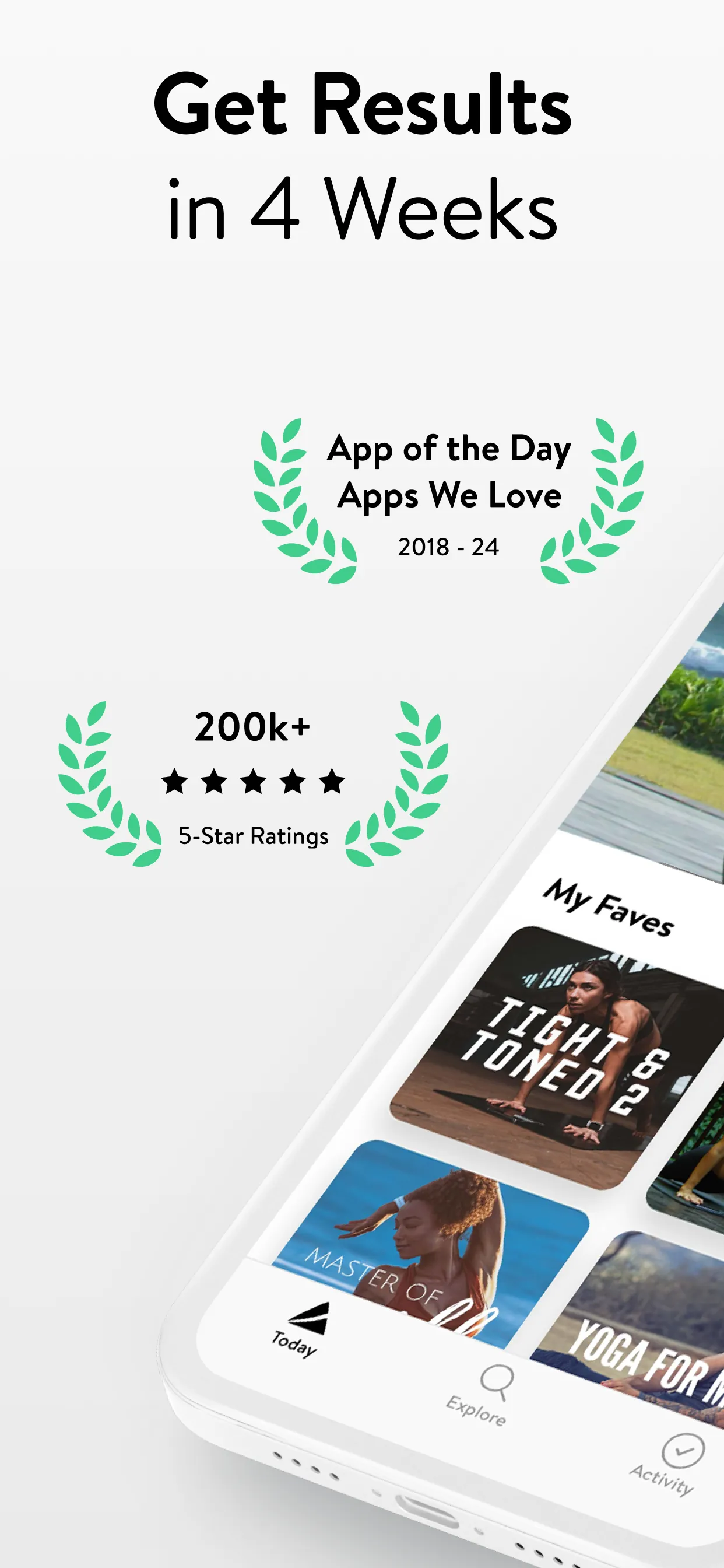 Asana Rebel: Get in Shape iphone screenshot 1