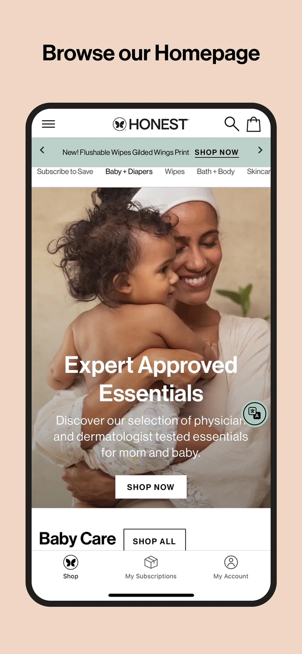 The Honest Company iphone screenshot 5