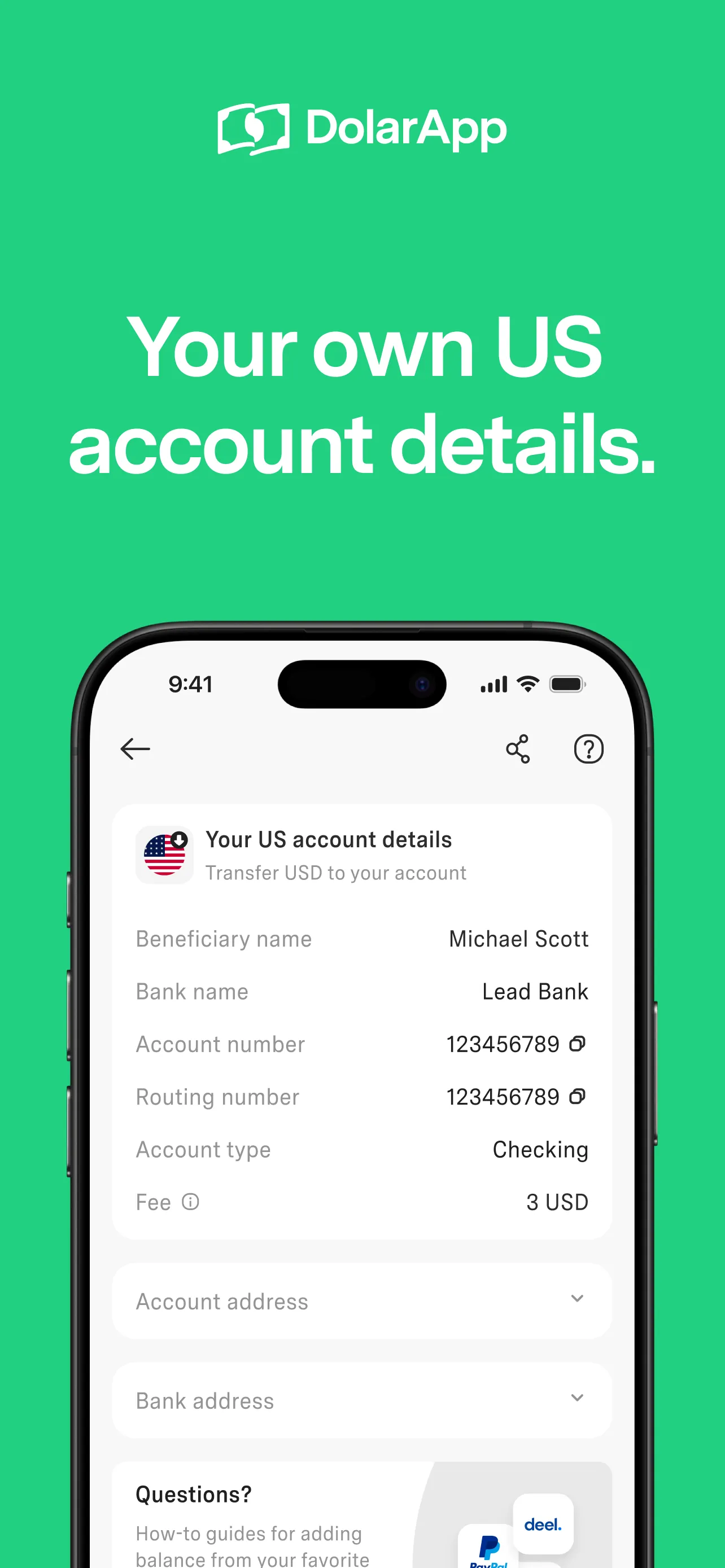 DolarApp iphone screenshot 2