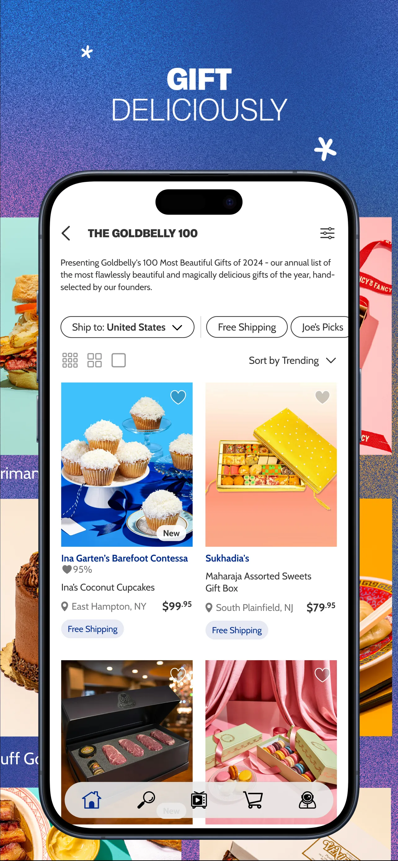 Goldbelly: Ship Food & Gifts iphone screenshot 3