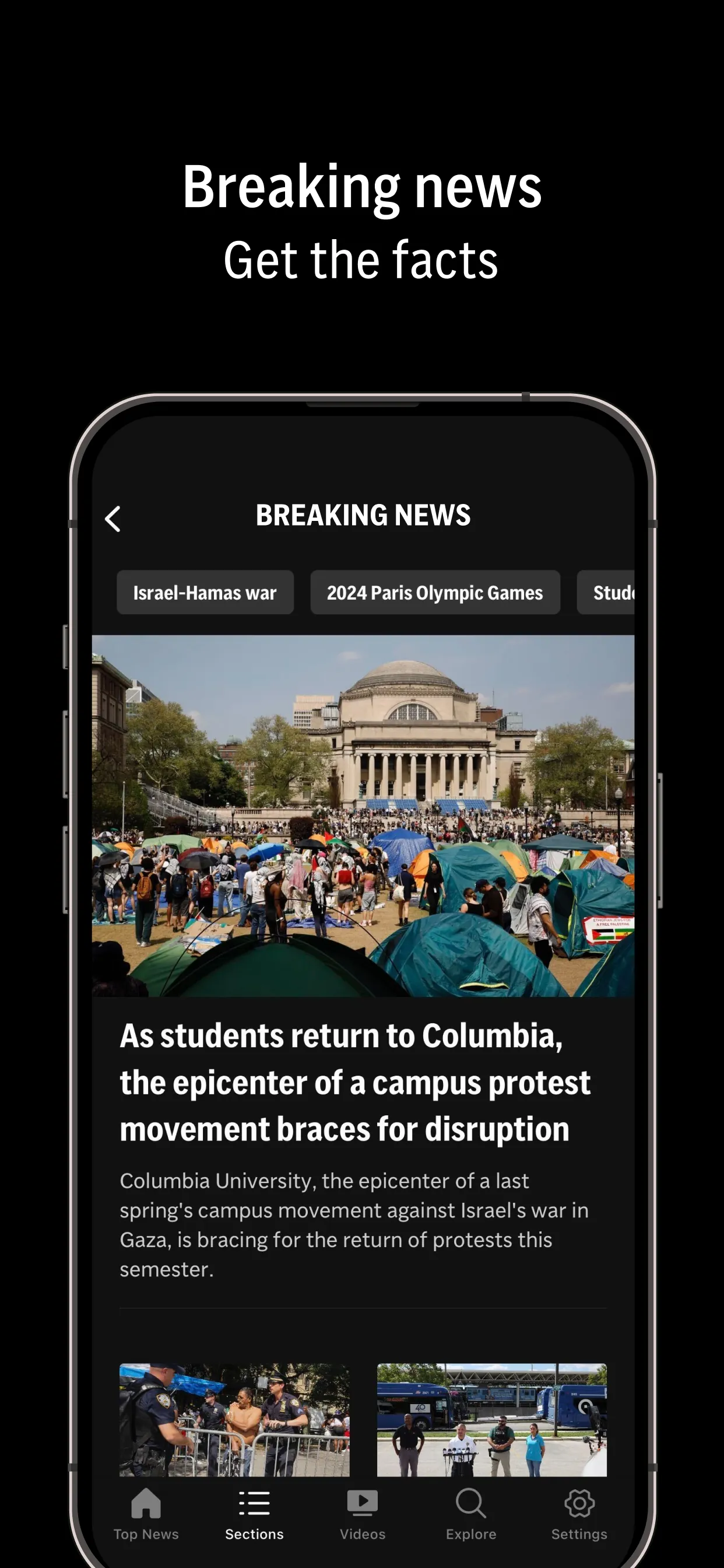 AP News iphone screenshot 2