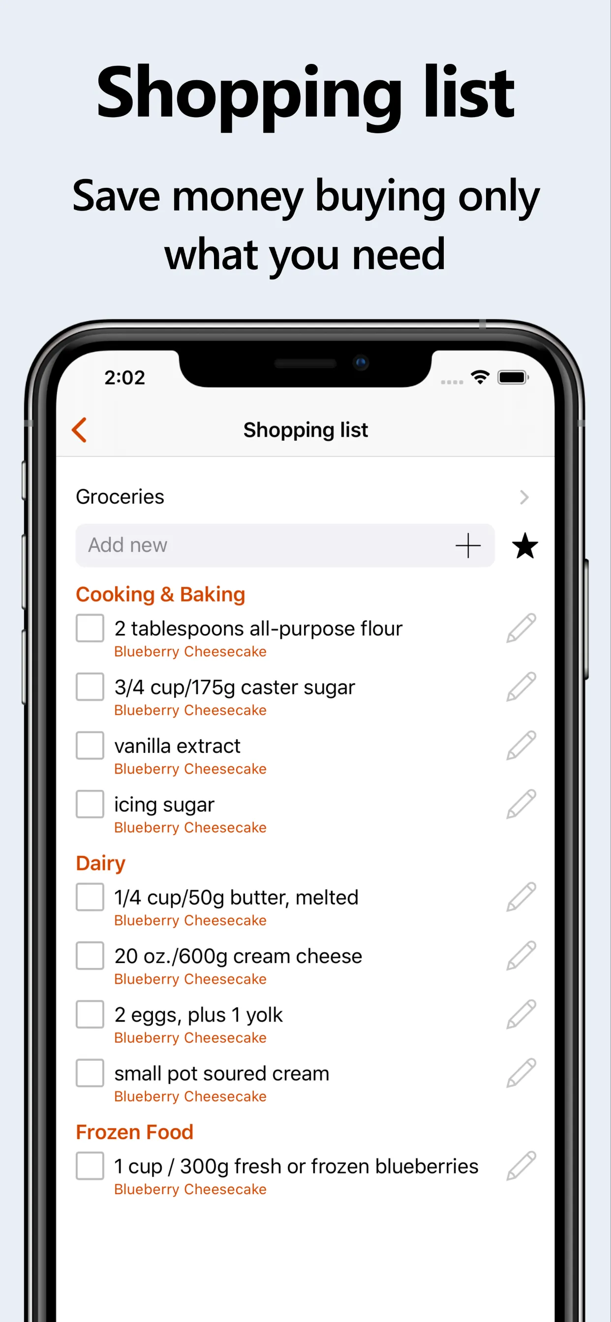 Recipe Keeper iphone screenshot 7