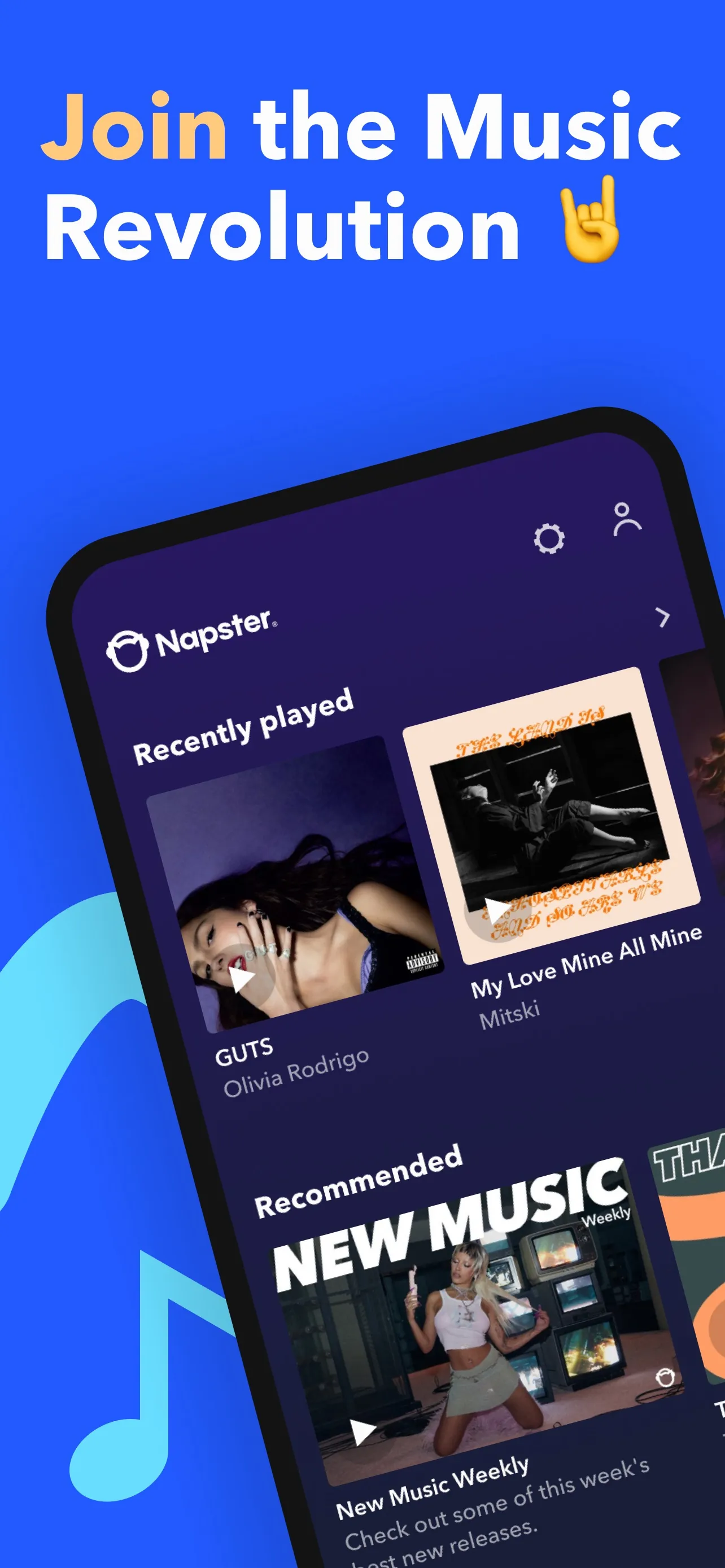 Napster - Top Music & Radio iphone screenshot 1