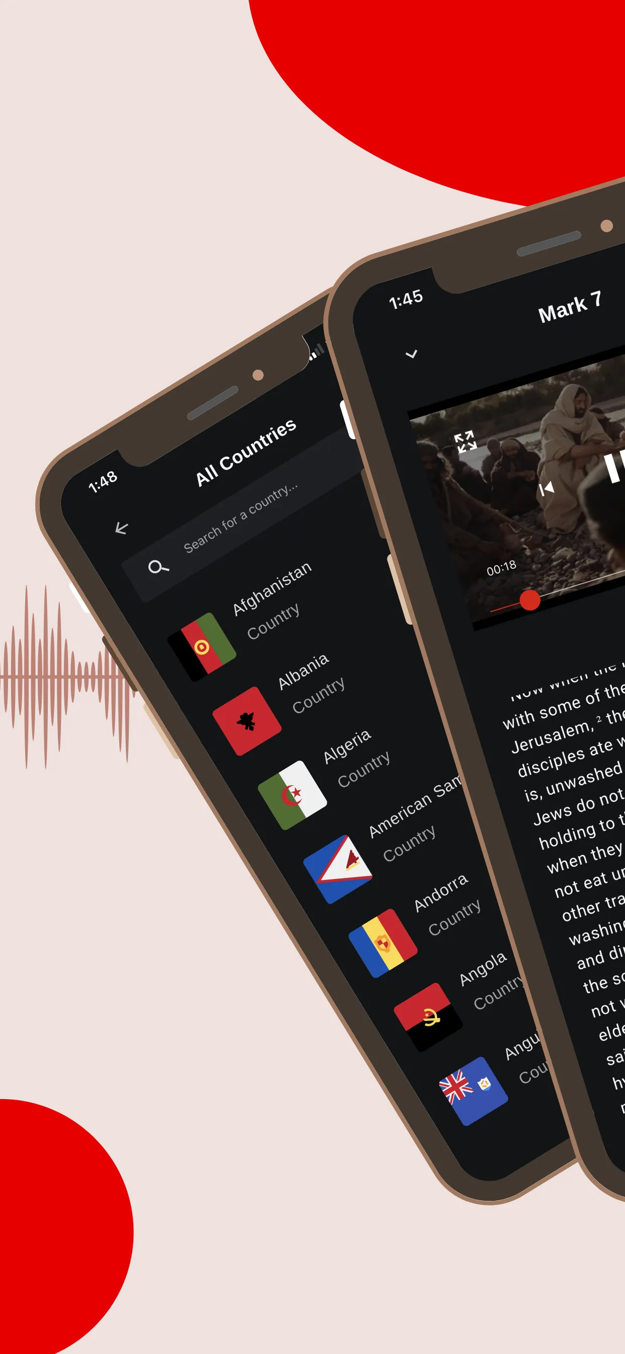 Bible - Audio & Video Bibles iphone screenshot 2