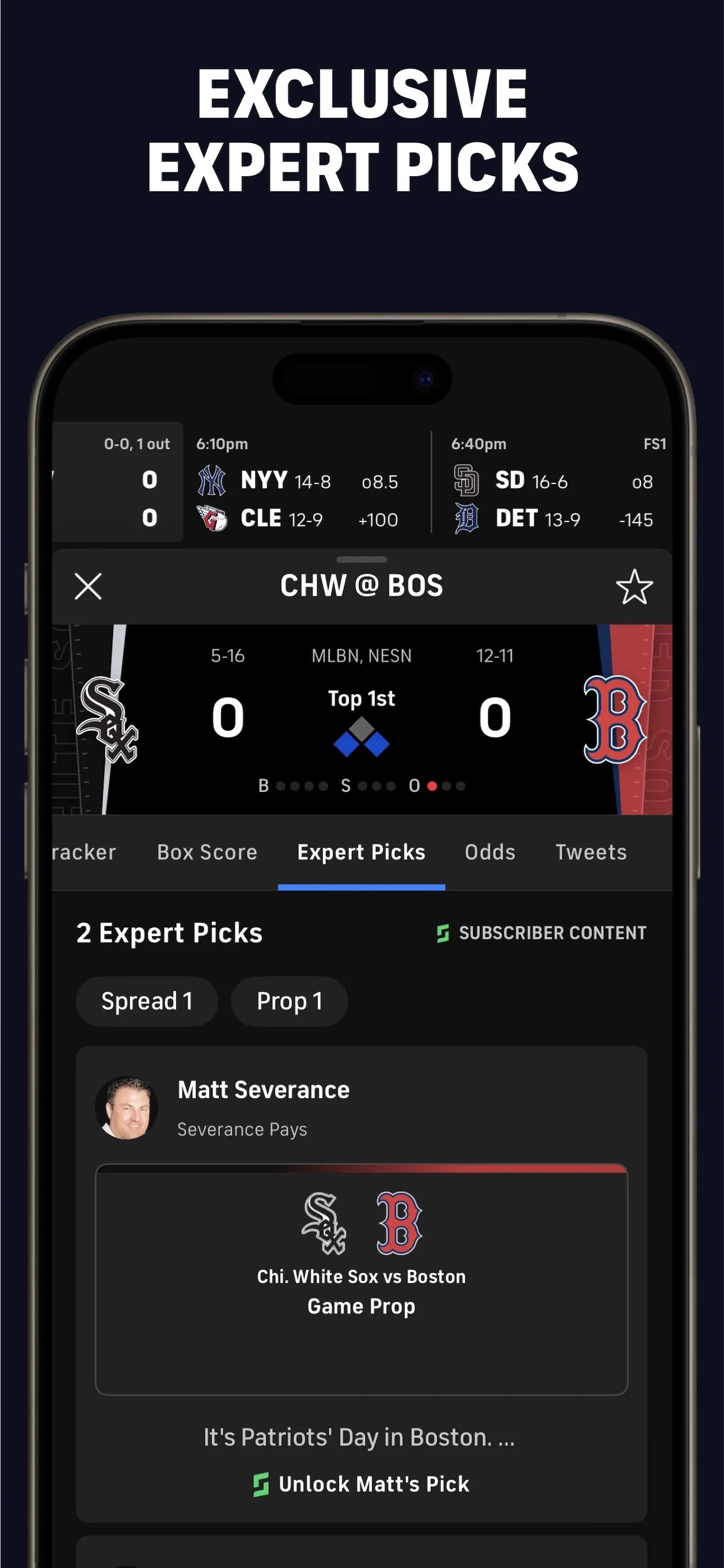 CBS Sports App: Scores & News iphone screenshot 4