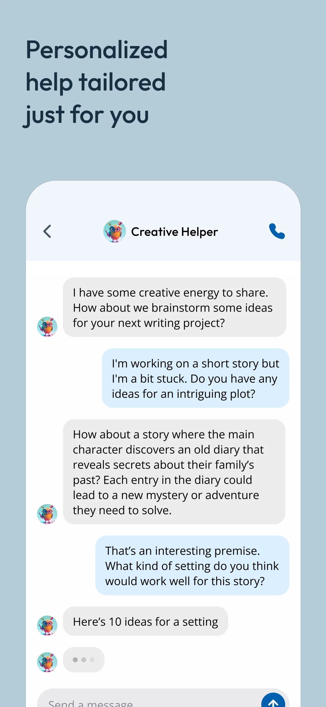 Character AI: Chat, Talk, Text iphone screenshot 4