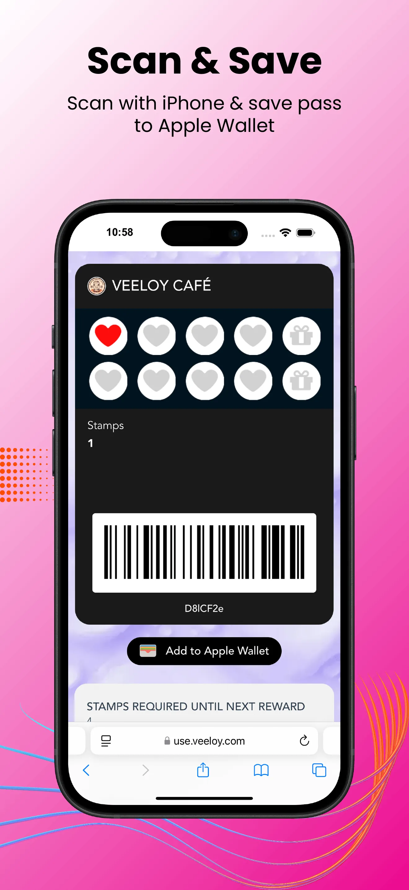 VeeCard — Digital Stamp Card iphone screenshot 4