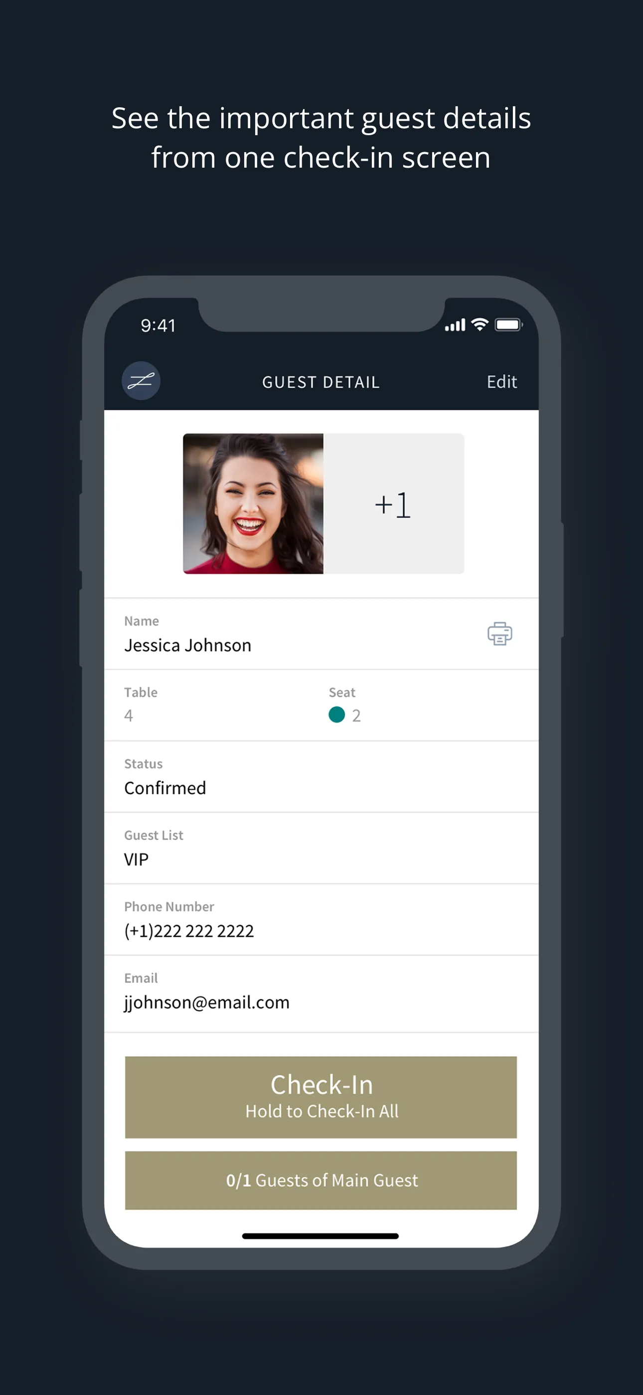 Guest List App | zkipster iphone screenshot 4