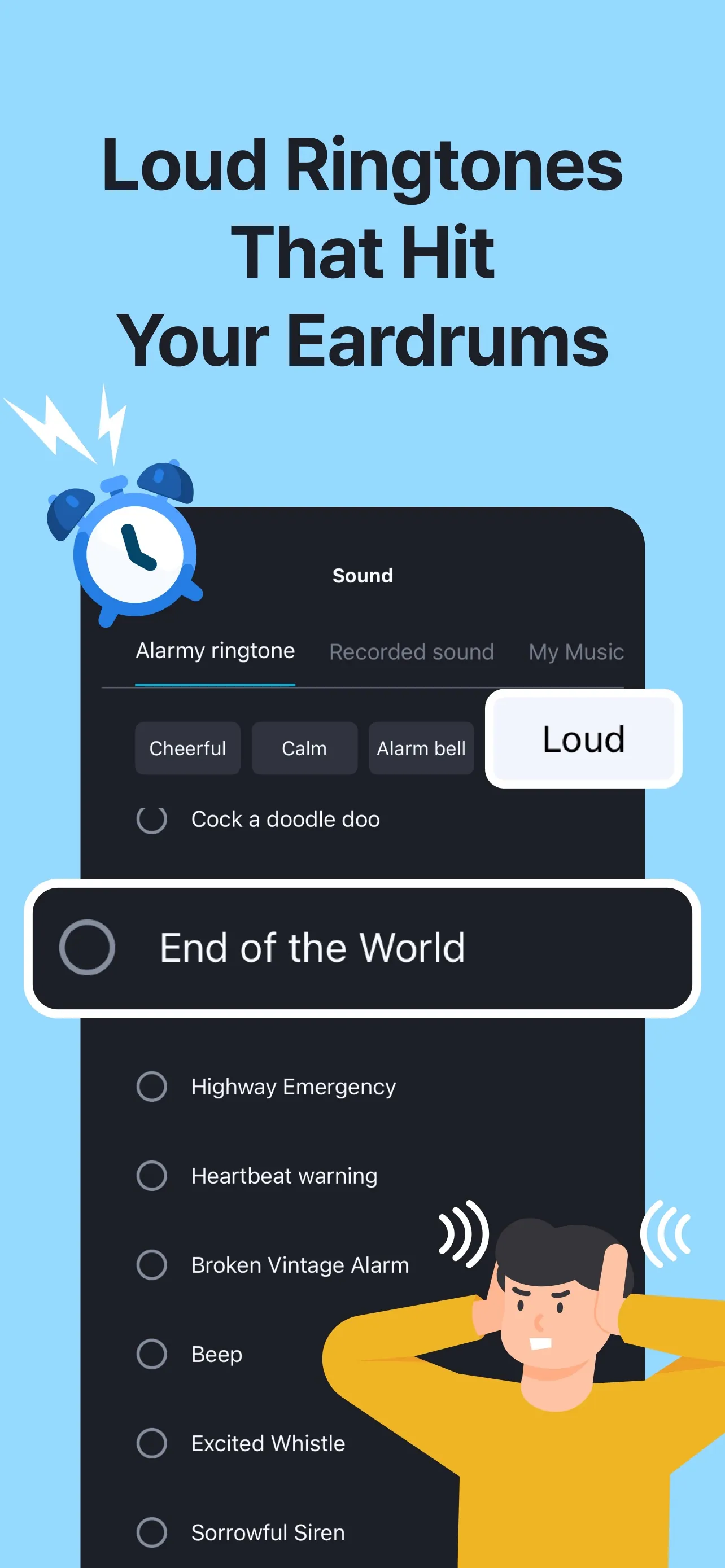 Alarmy: Loud Alarm Clock,Sleep iphone screenshot 2