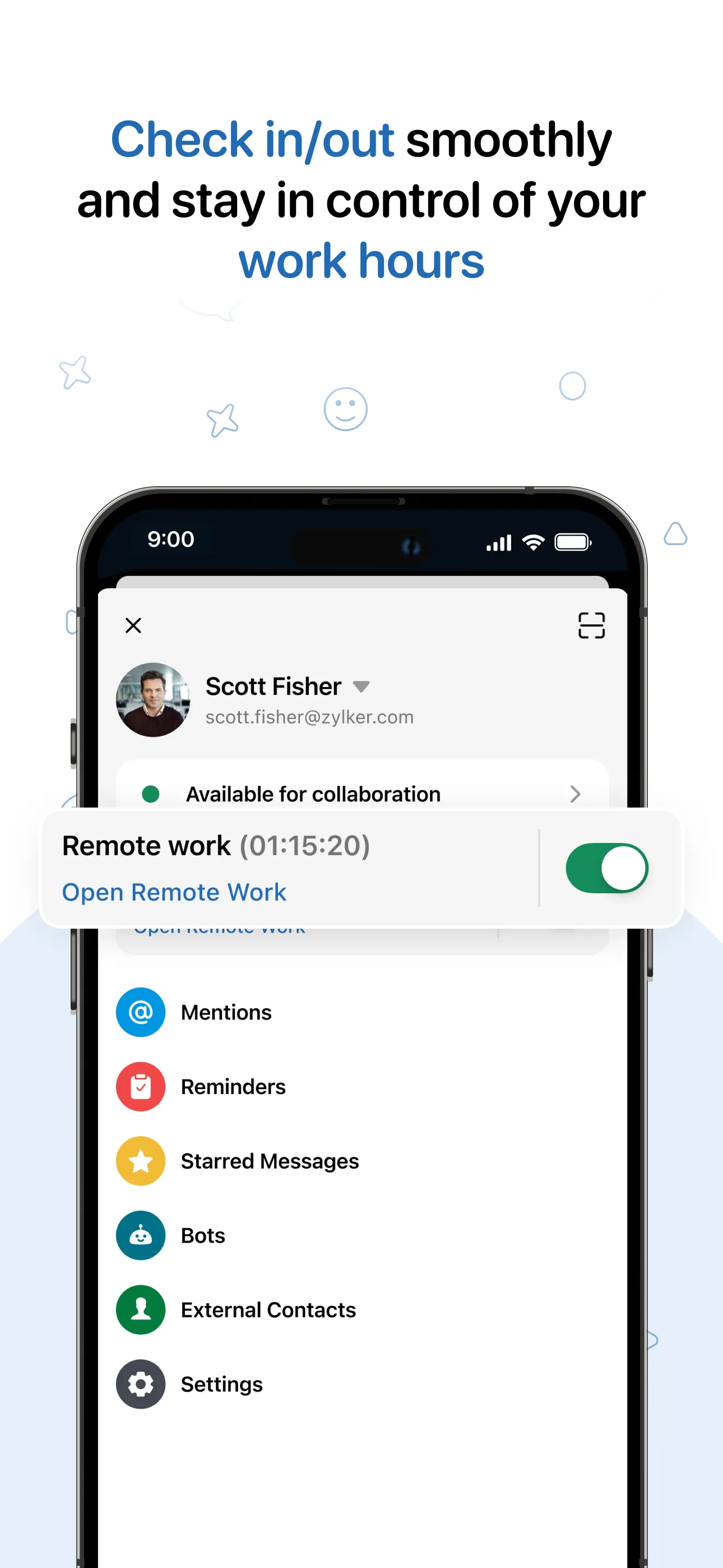 Zoho Cliq - Team Communication iphone screenshot 6