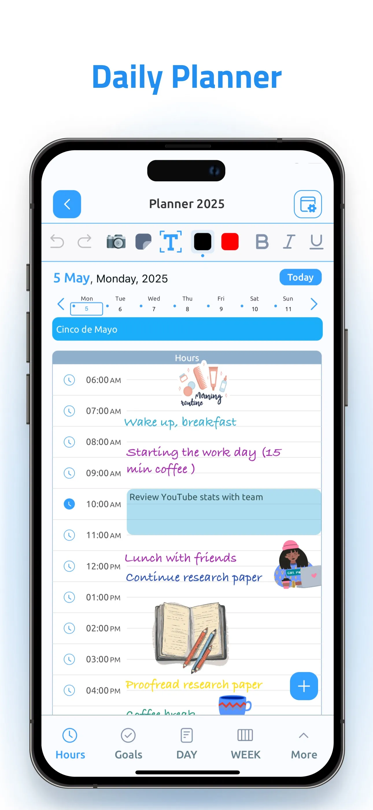 Digital Planner & Calendar Pro iphone screenshot 1