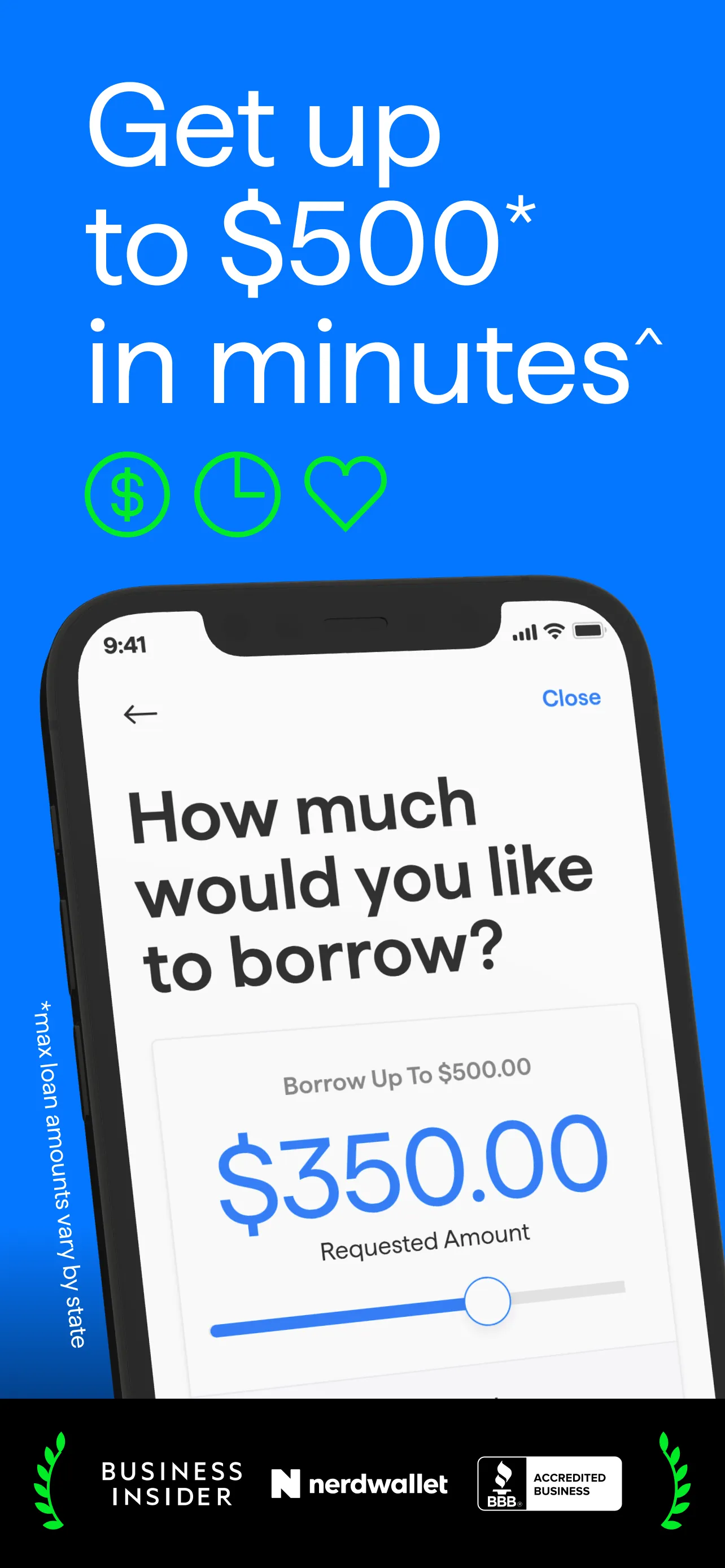 Possible: Fast Cash & Credit iphone screenshot 1