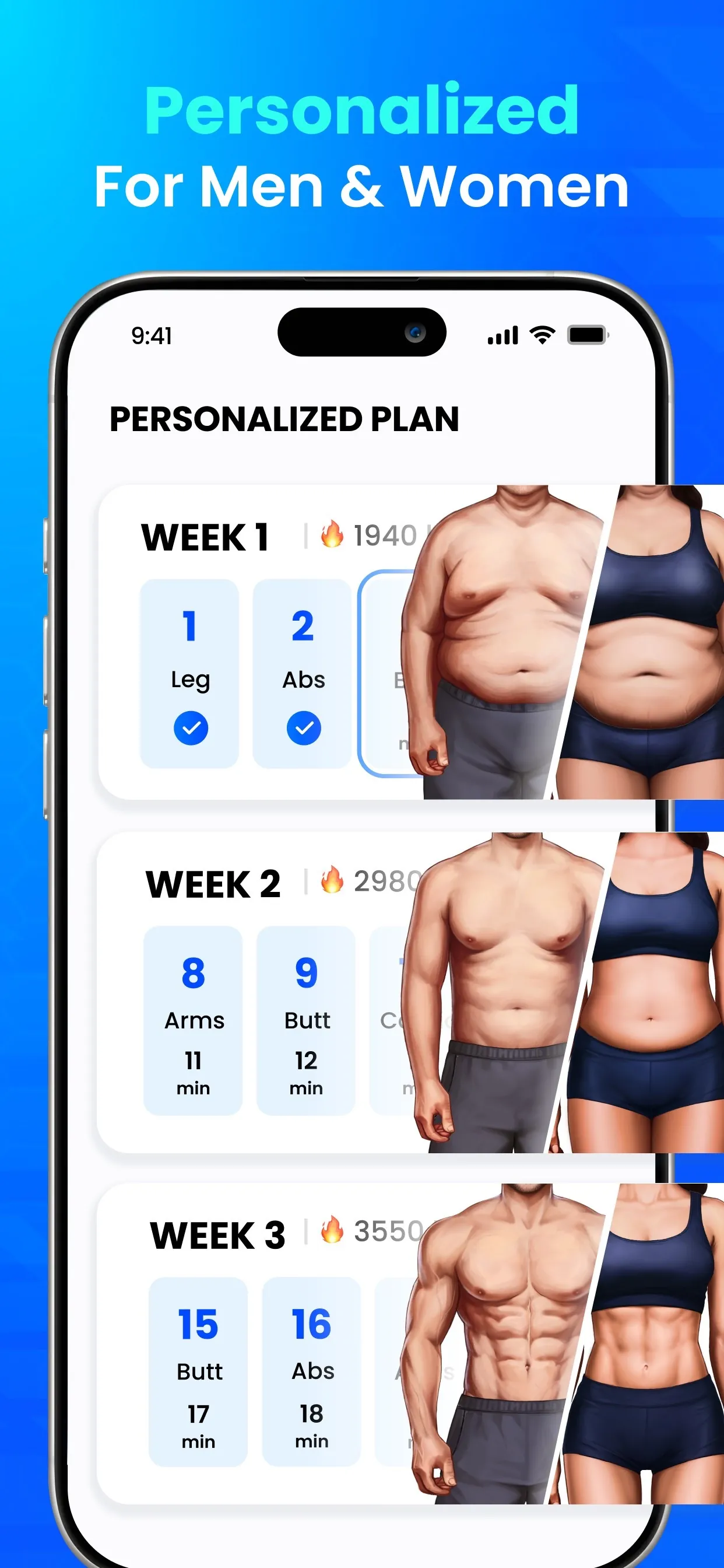 Home Workout - No Equipments iphone screenshot 2
