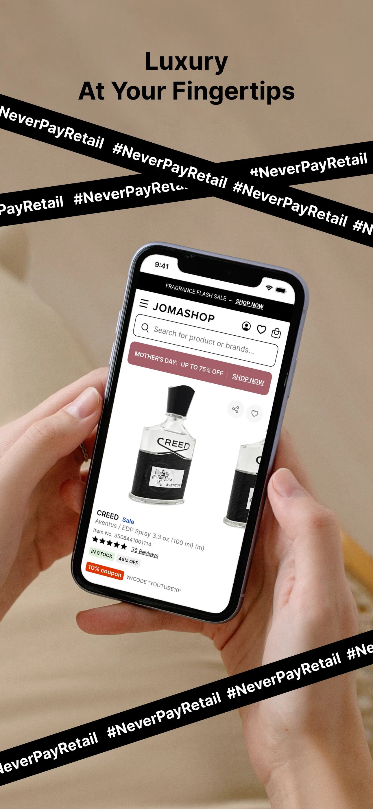 Jomashop - Designer Shopping iphone screenshot 3