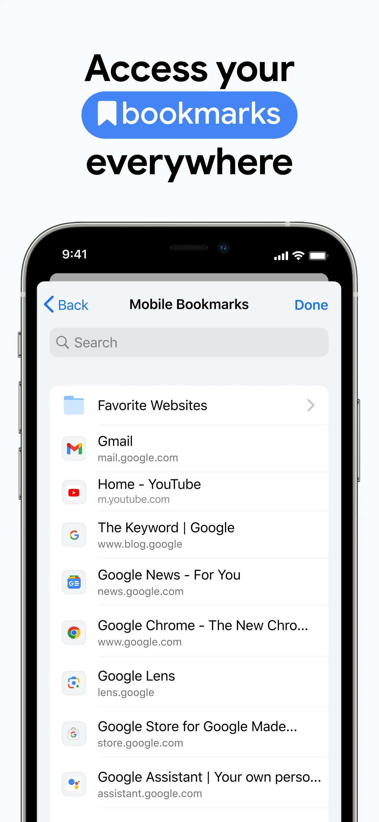 Google Chrome iphone screenshot 9
