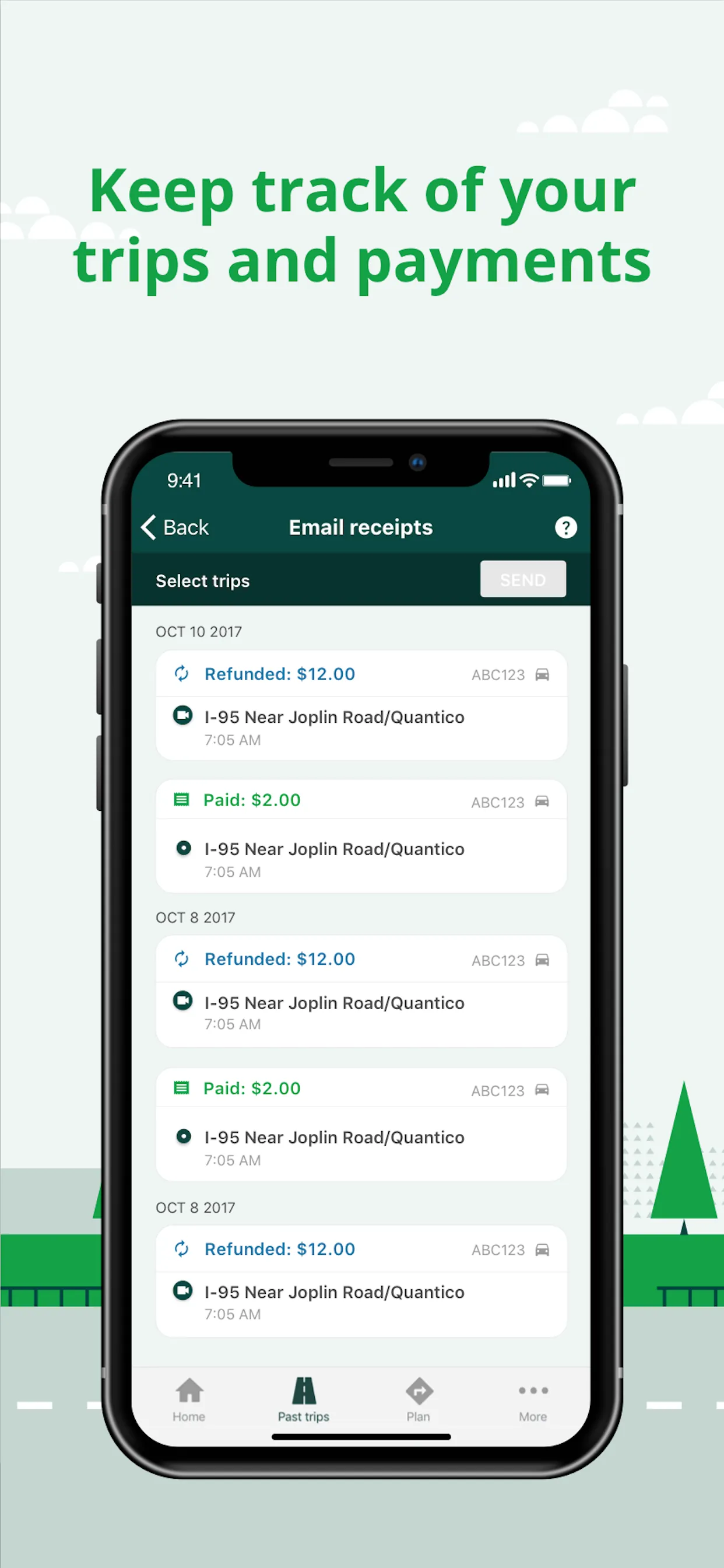 GoToll: Pay tolls as you go iphone screenshot 4