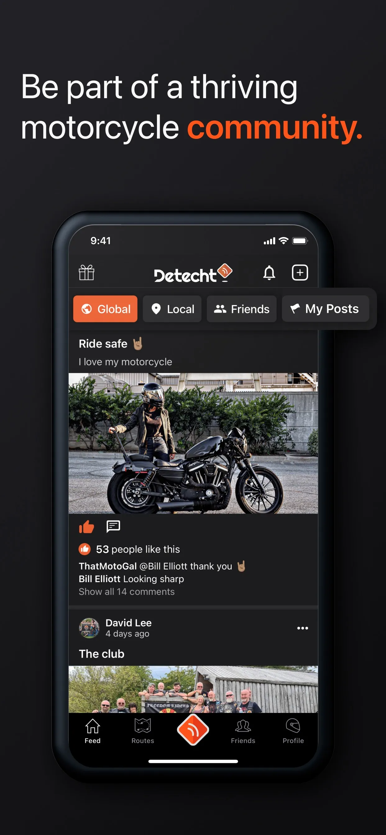 Detecht - Motorcycle App & GPS iphone screenshot 10