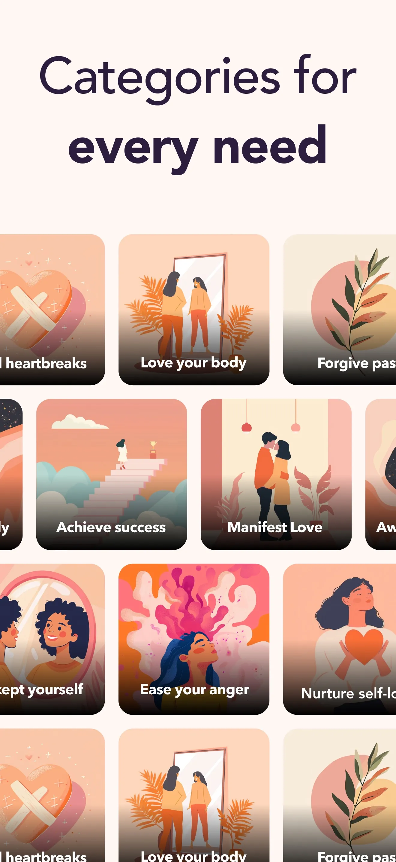 Mantra - Daily Affirmations iphone screenshot 3