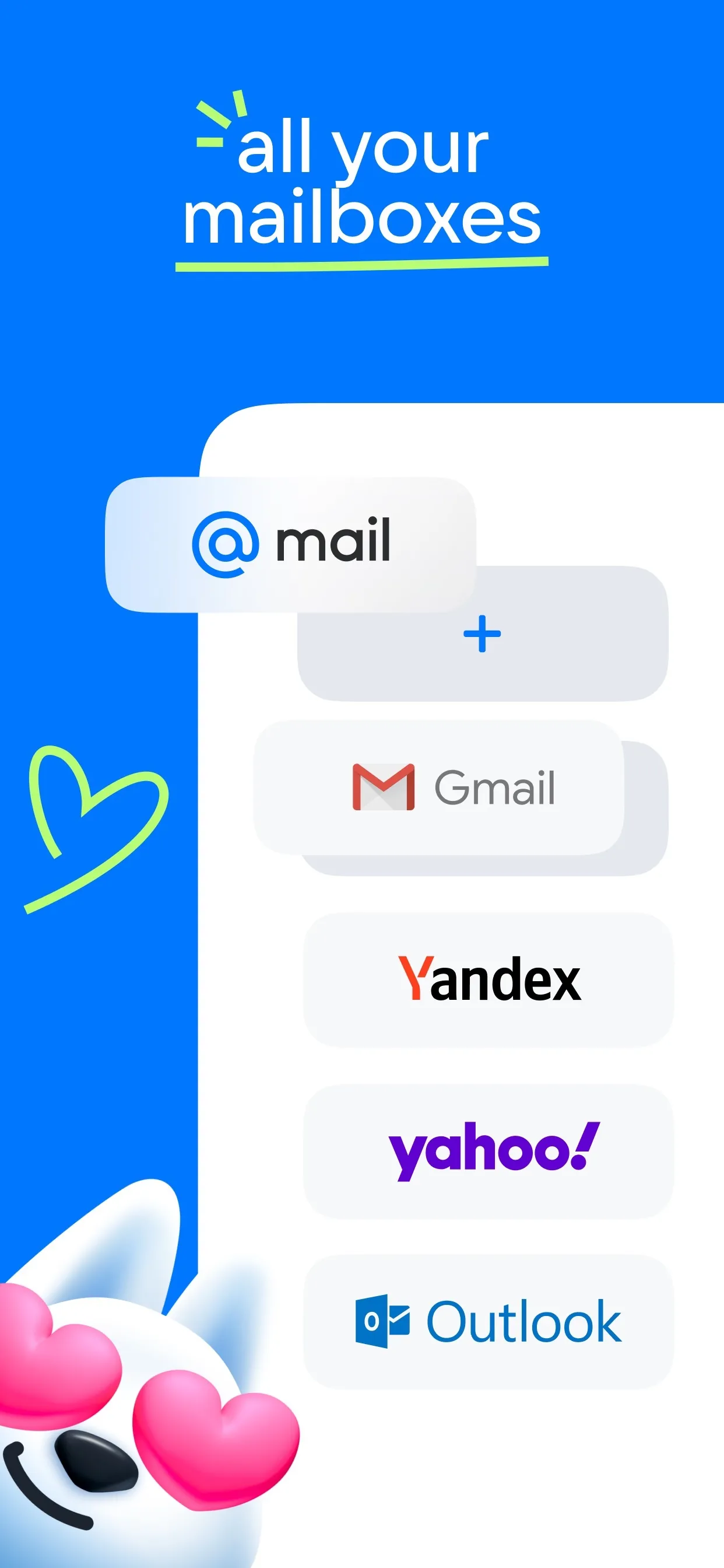 Mail: Email, Cloud, Calendar iphone screenshot 1