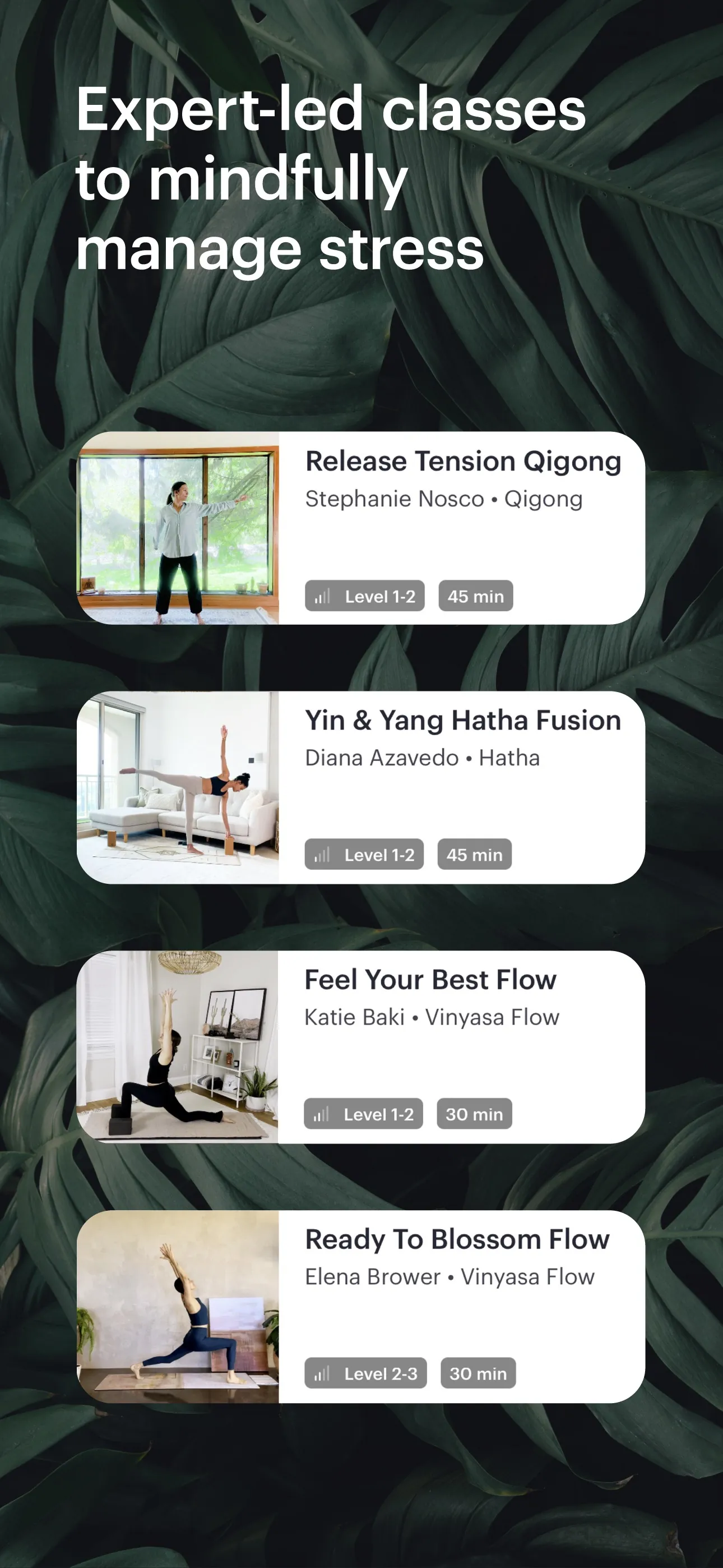 Glo | Yoga and Meditation App iphone screenshot 2