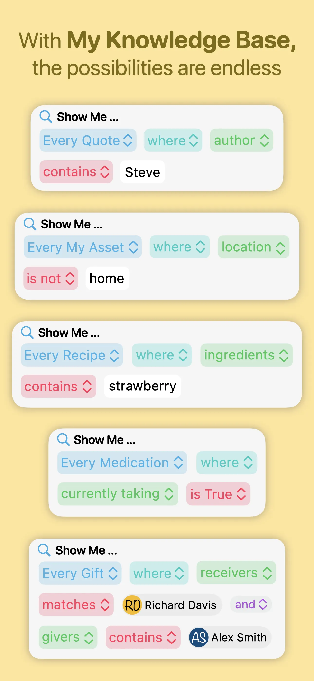 My Knowledge Base iphone screenshot 3