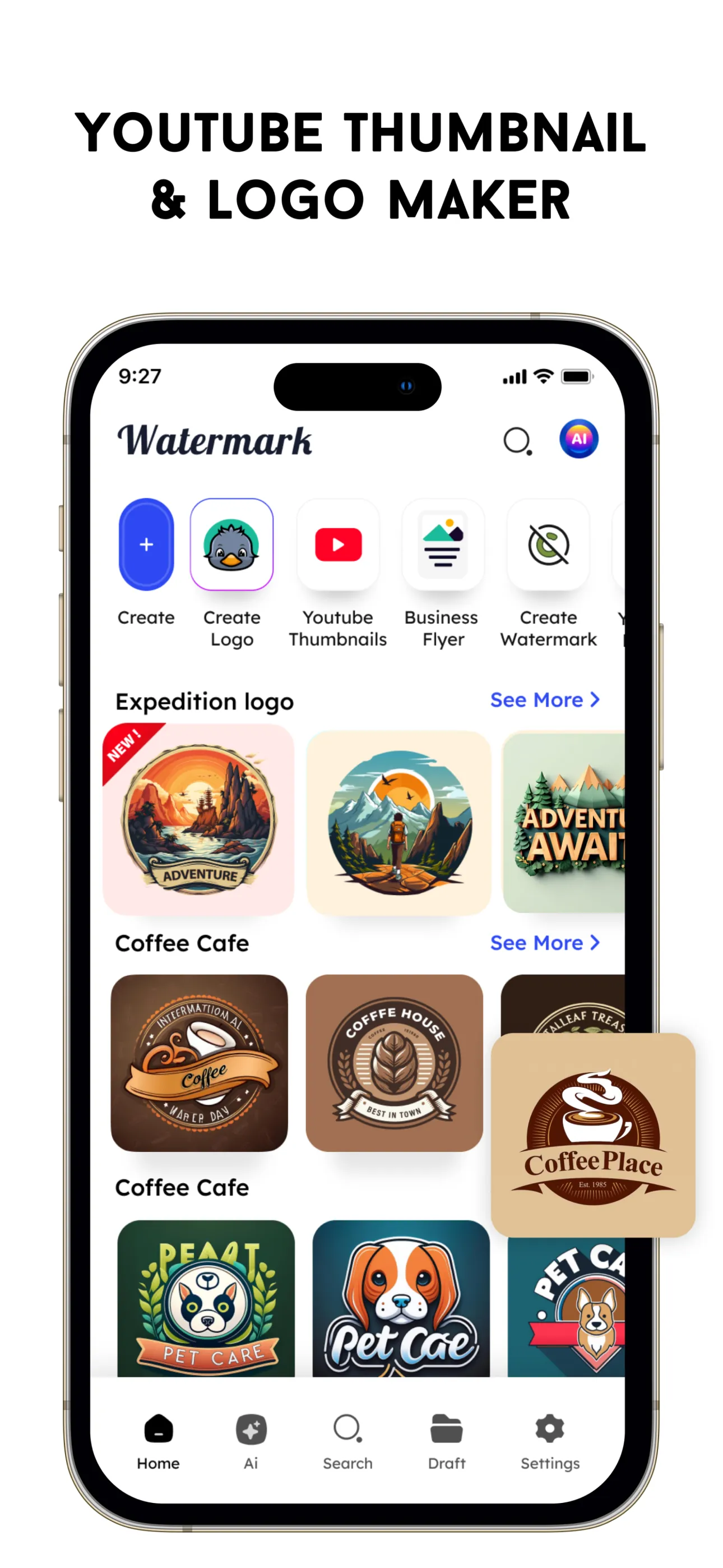 AI Logo Maker & Generator ⋅ iphone screenshot 5