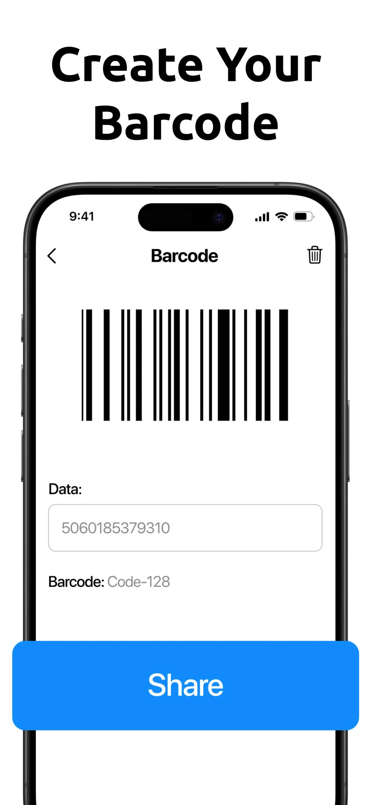 Barcode Scanner & Reader iphone screenshot 2