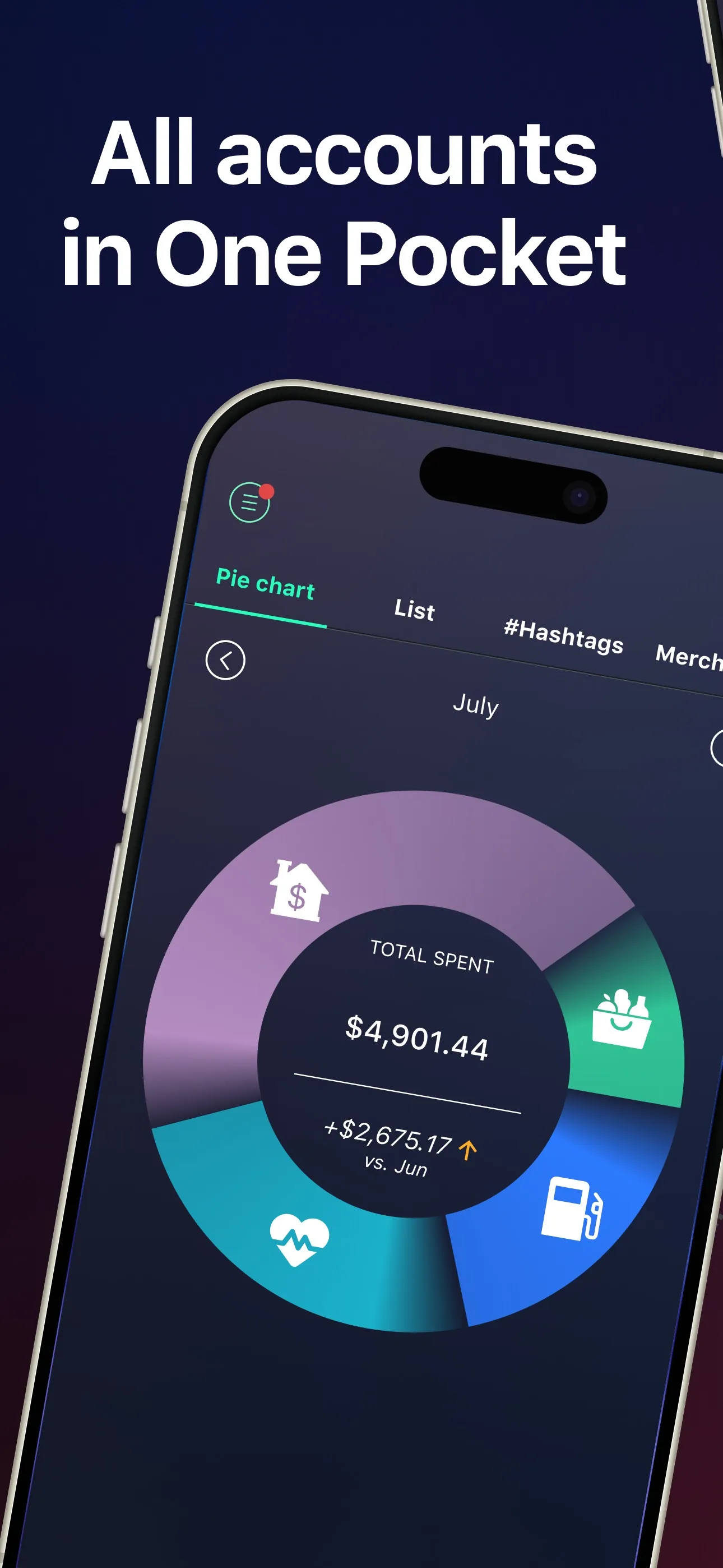 PocketGuard・Money&Bill Tracker iphone screenshot 1