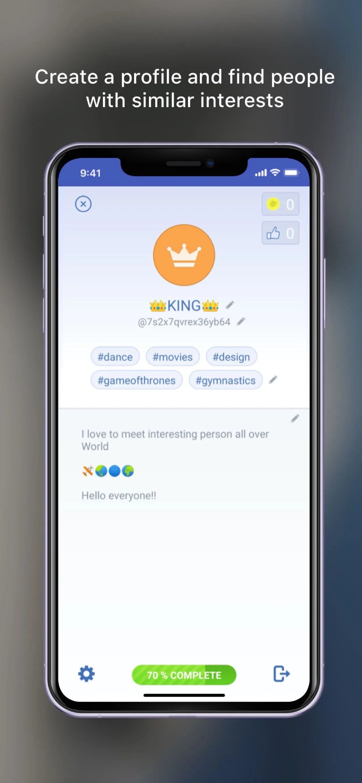 Chatous - Chat with new people iphone screenshot 4