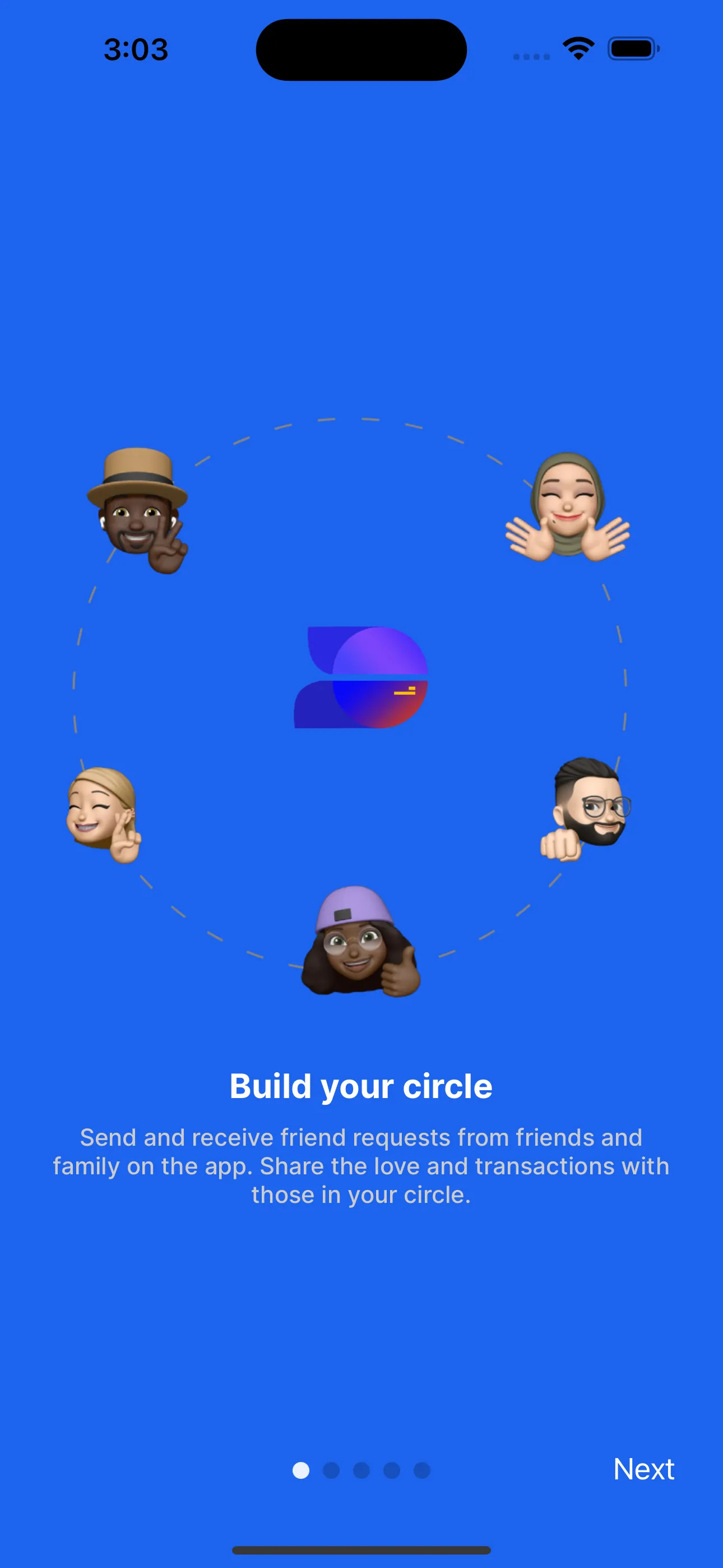 Circlesplit iphone screenshot 1
