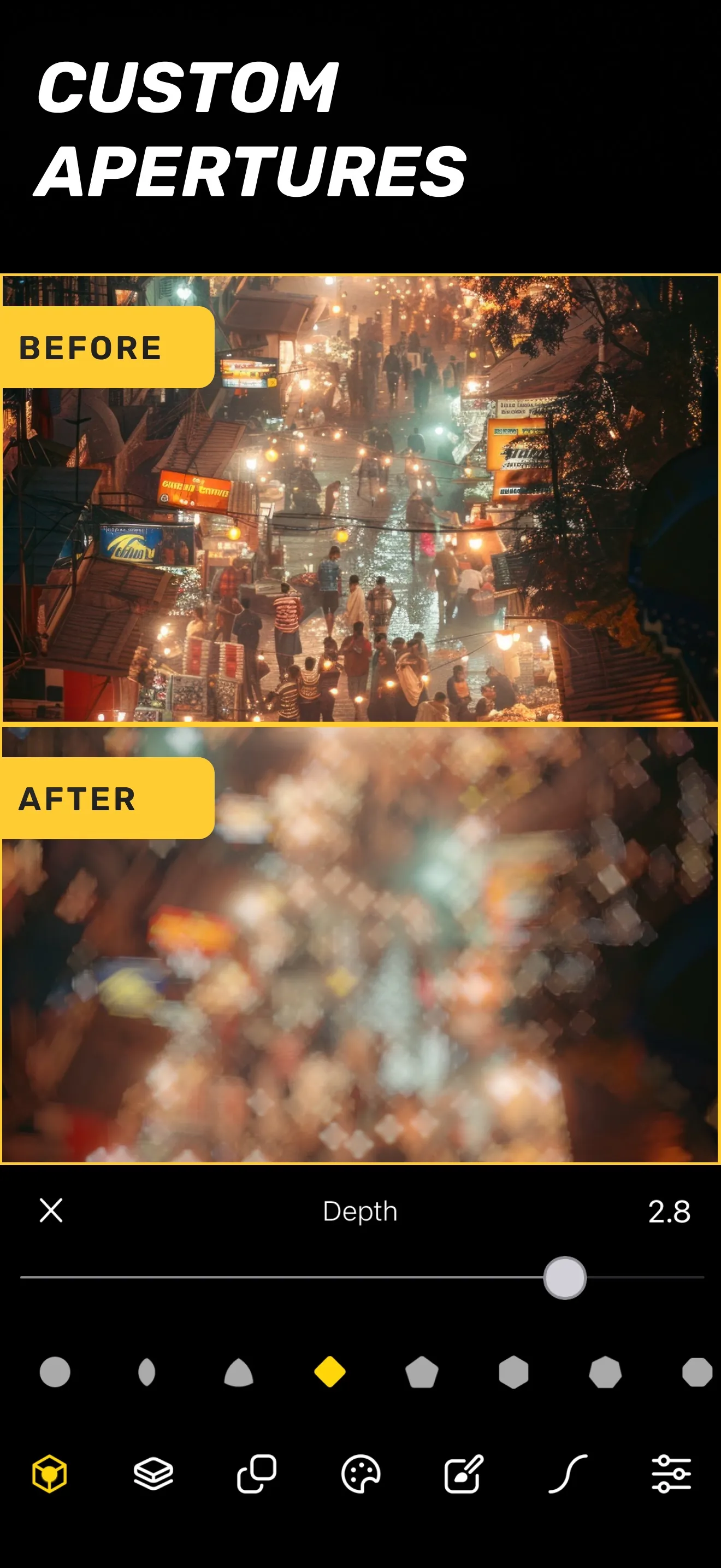 Phocus: Portrait Mode Editor iphone screenshot 5